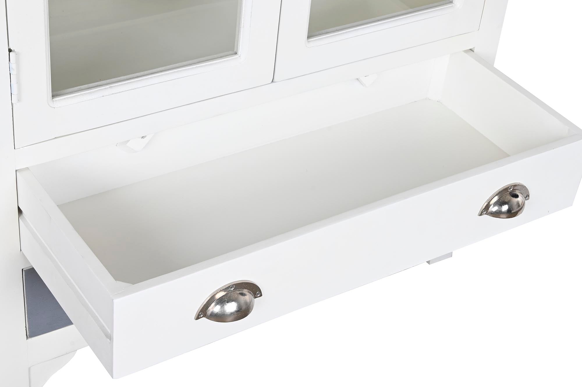 Vitrine de vidro Mango 89x40x200 branca