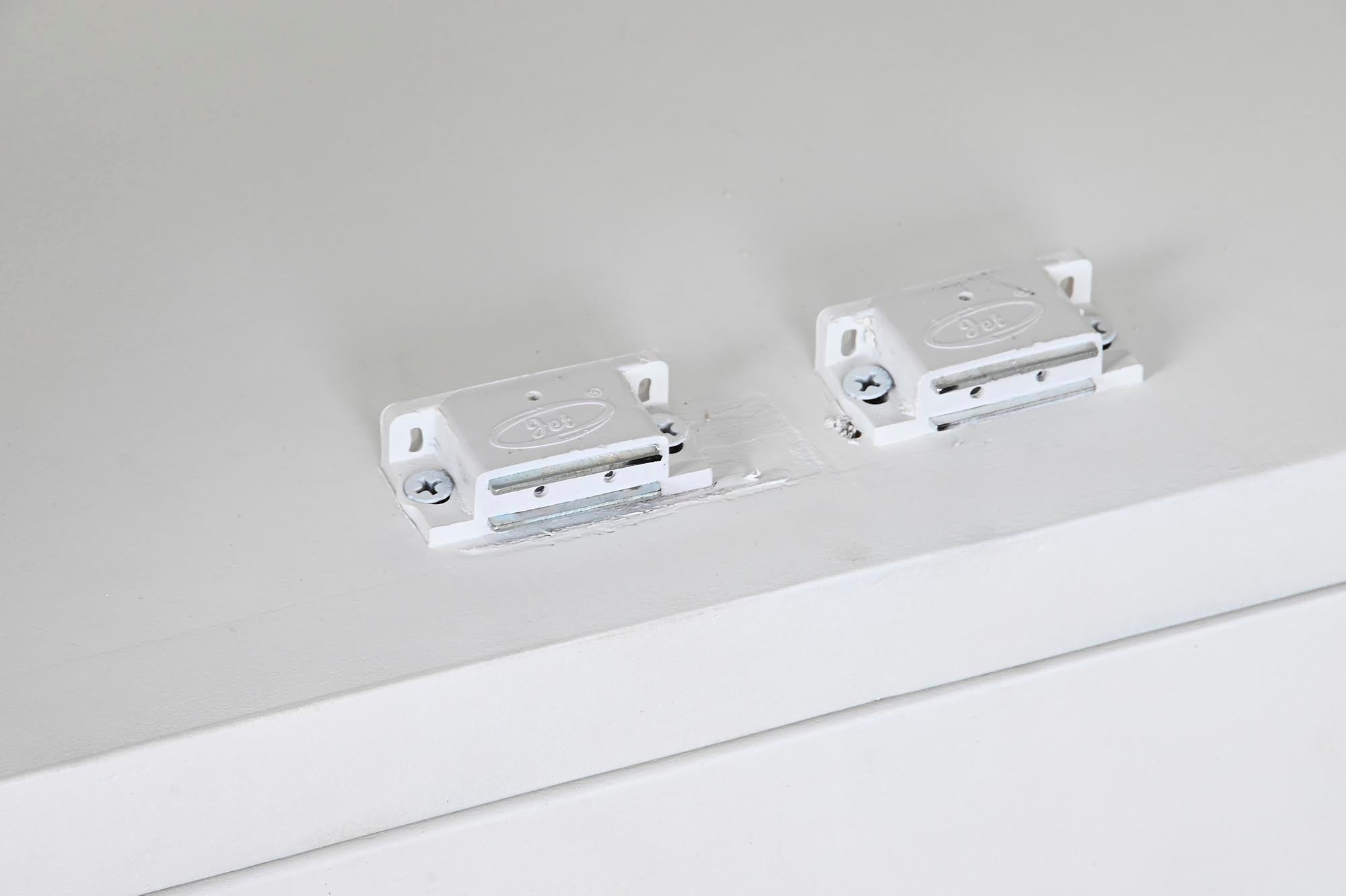 Vitrine de vidro Mango 89x40x200 branca