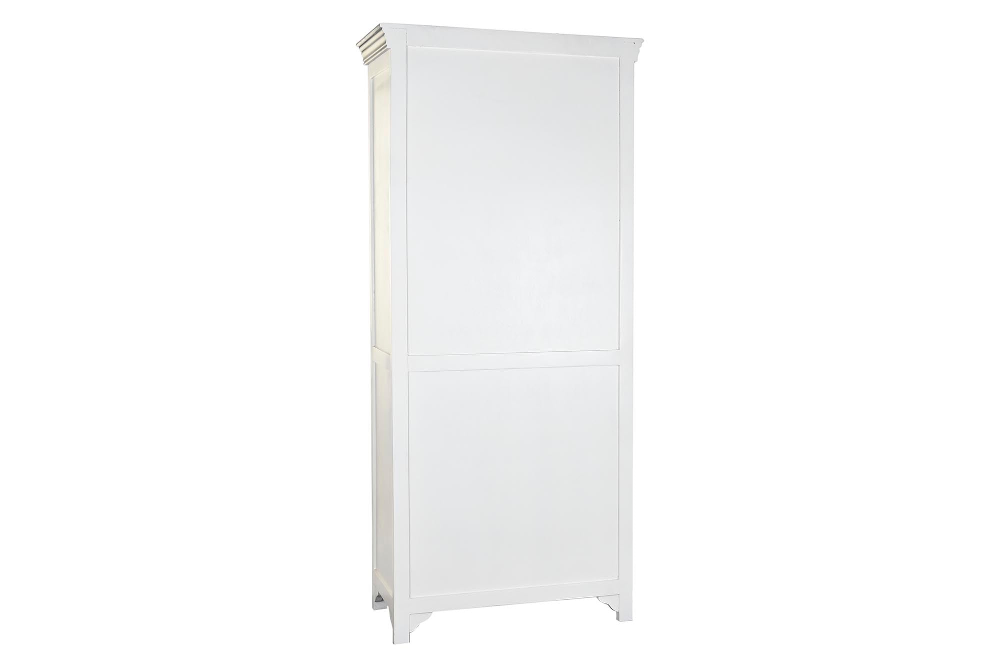 Vitrine de vidro Mango 89x40x200 branca