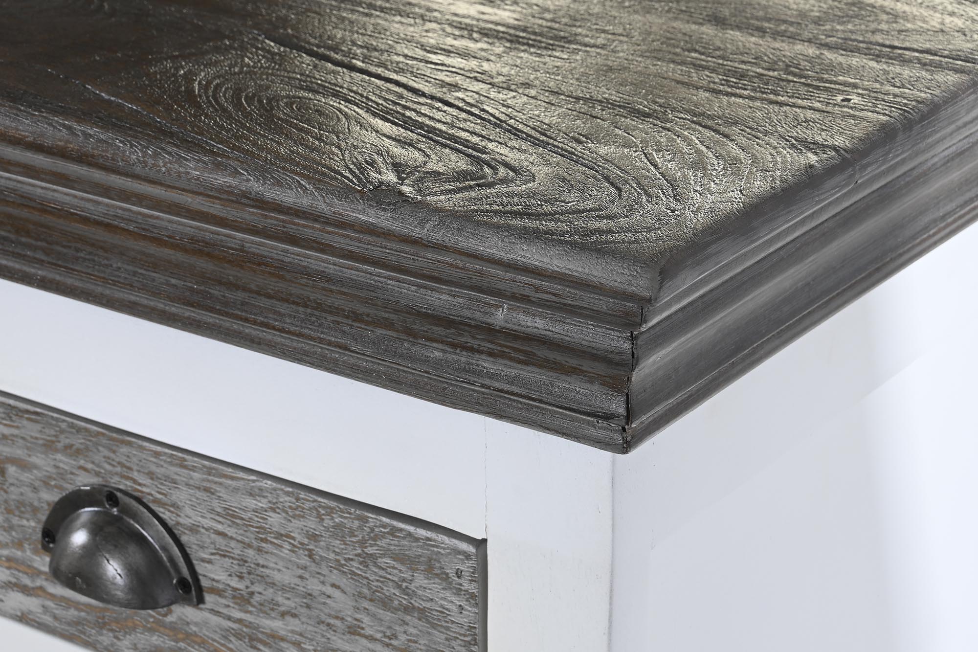 Alça de vidro para buffet 165x45,7x105,4 cinza