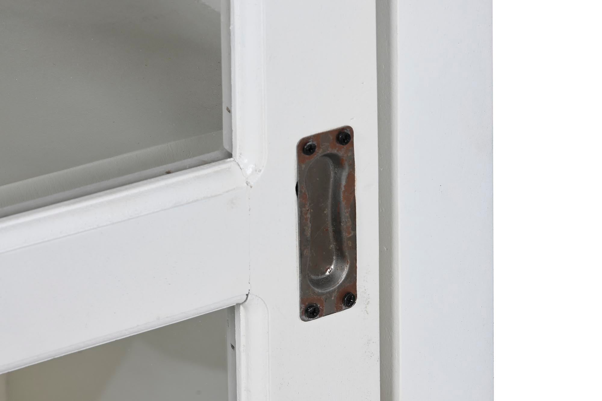 Alça de vidro para buffet 165x45,7x105,4 cinza