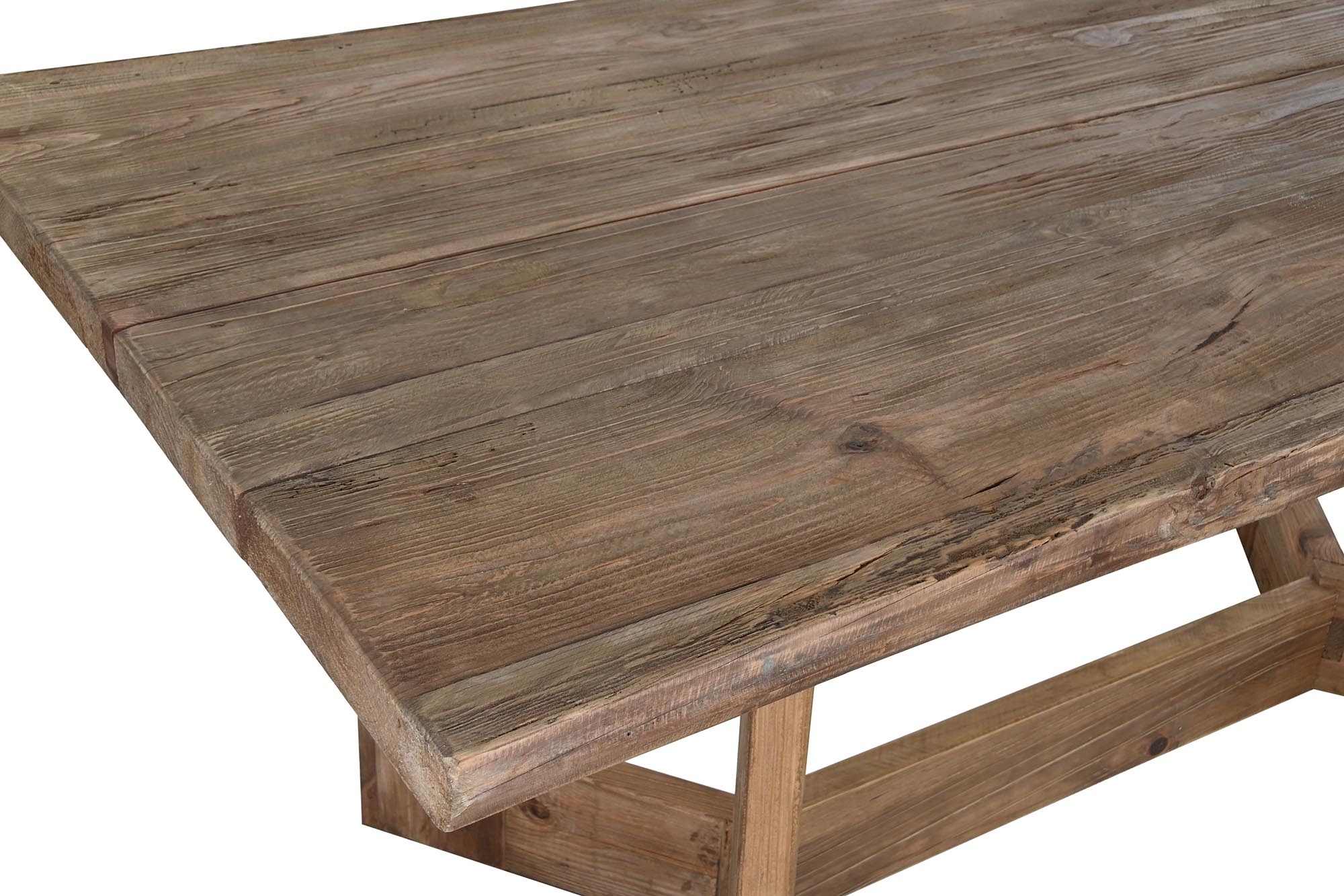 Mesa Comedor Madera Reciclada 180X90X76 Natural