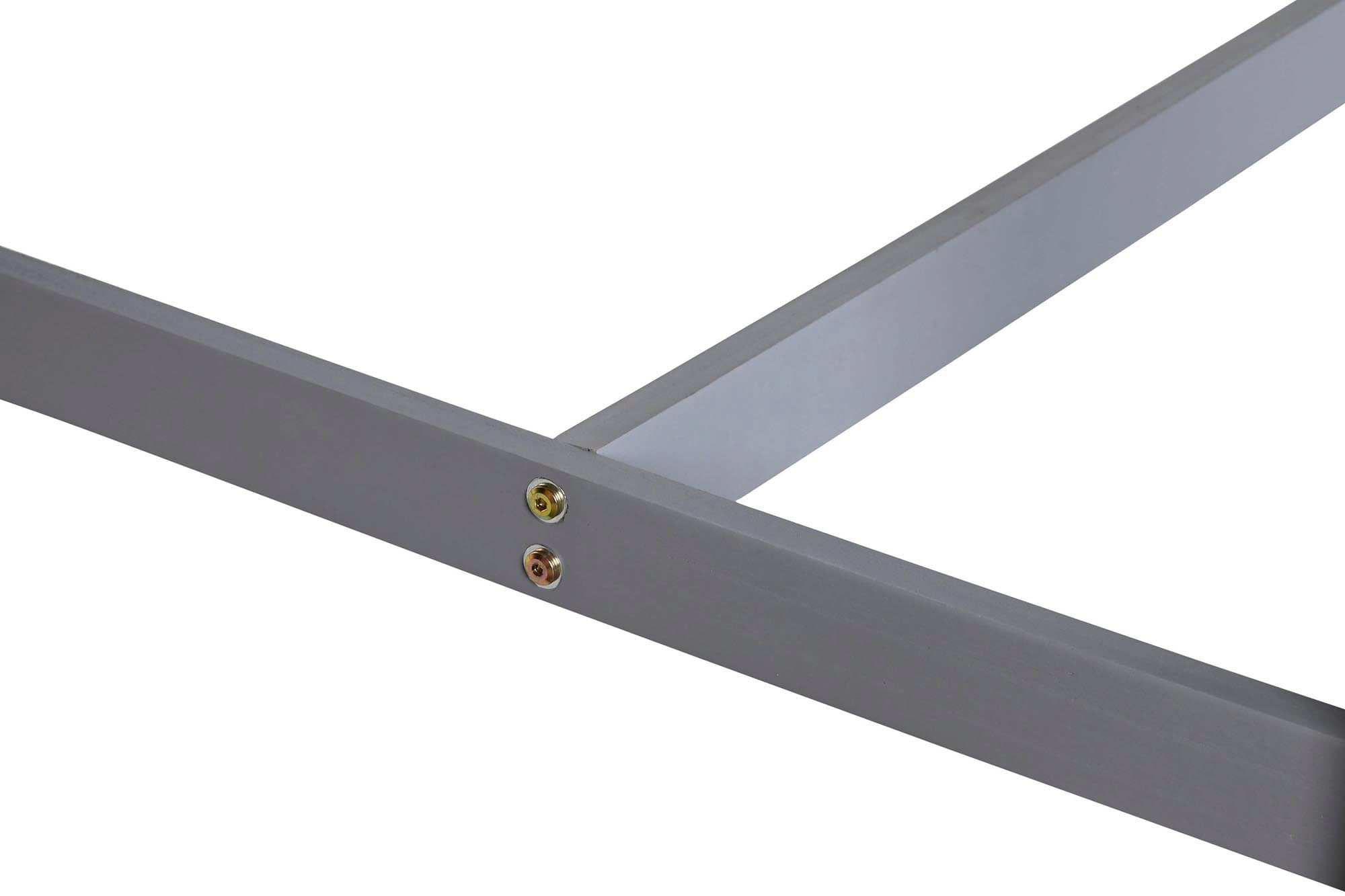 Mesa de Jantar Paulownia MDF 161,5x81,5x78 Cinza