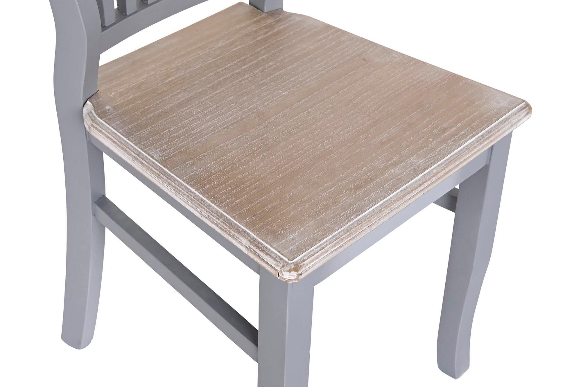 Silla Paulownia Mdf 40X42X94,5 Gris