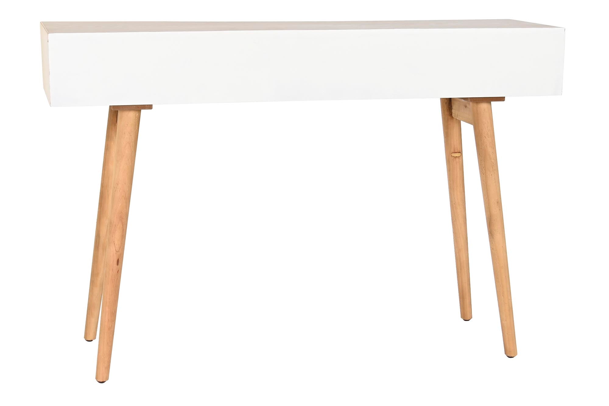 Consola Abeto Algodon 120X35X80 Blanco