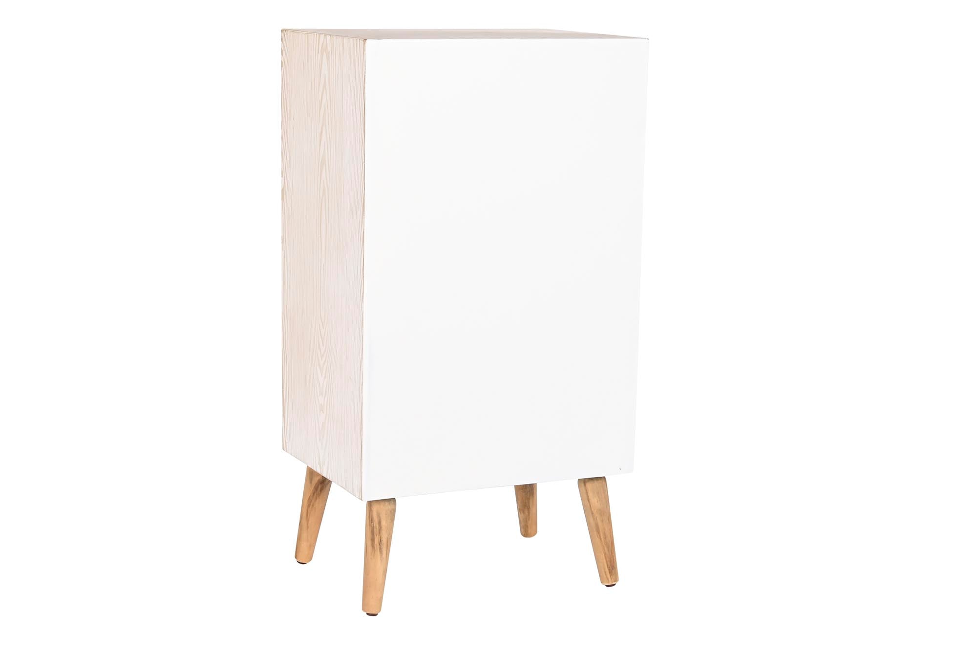 Cajonera Abeto Algodon 48X35X89 Blanco