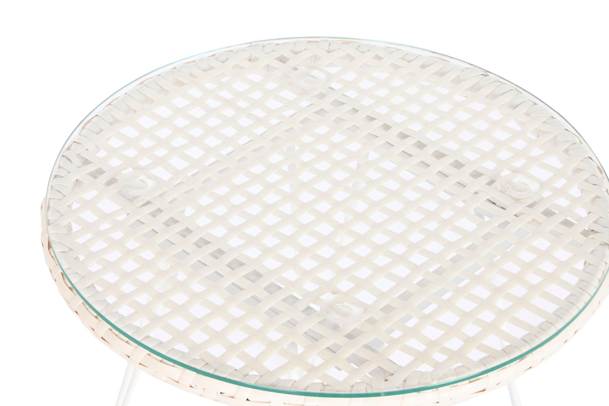 Silla Set 3 Ratan Sintetico 56X57,5X82 Con Cojines