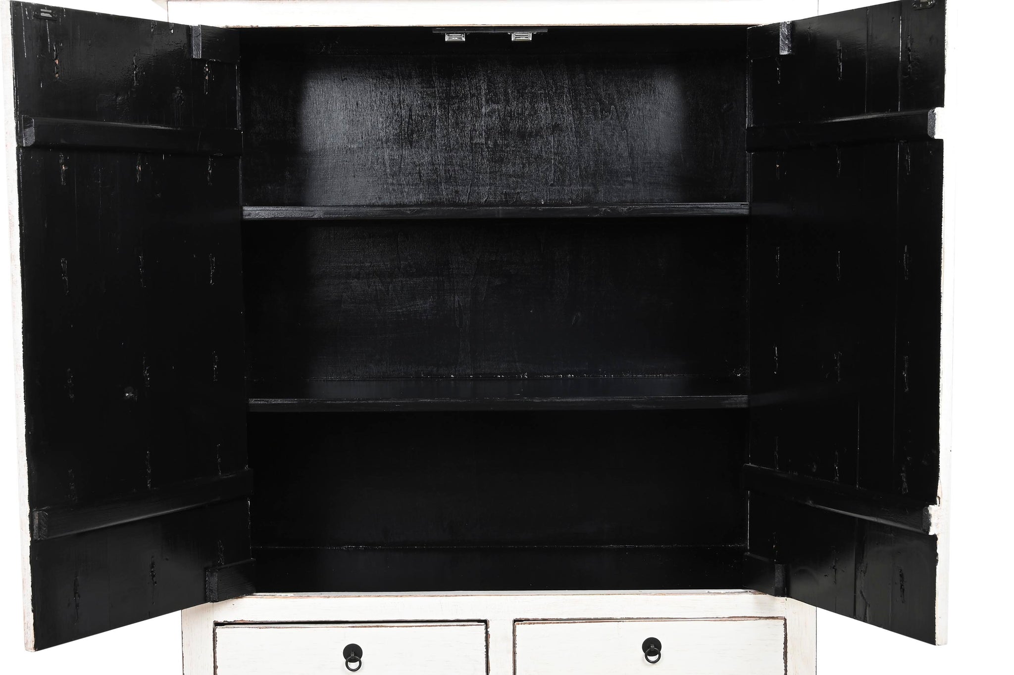 Guarda-roupa Elm 102x42x120 Lacado Branco