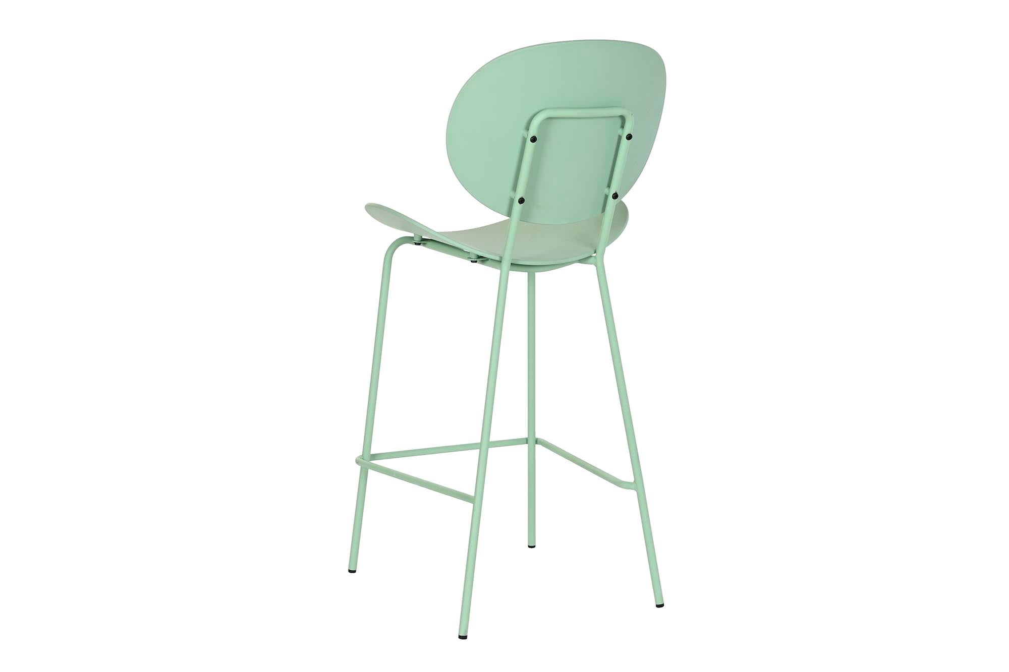 Taburete Pp Metal 50X51X104 Verde