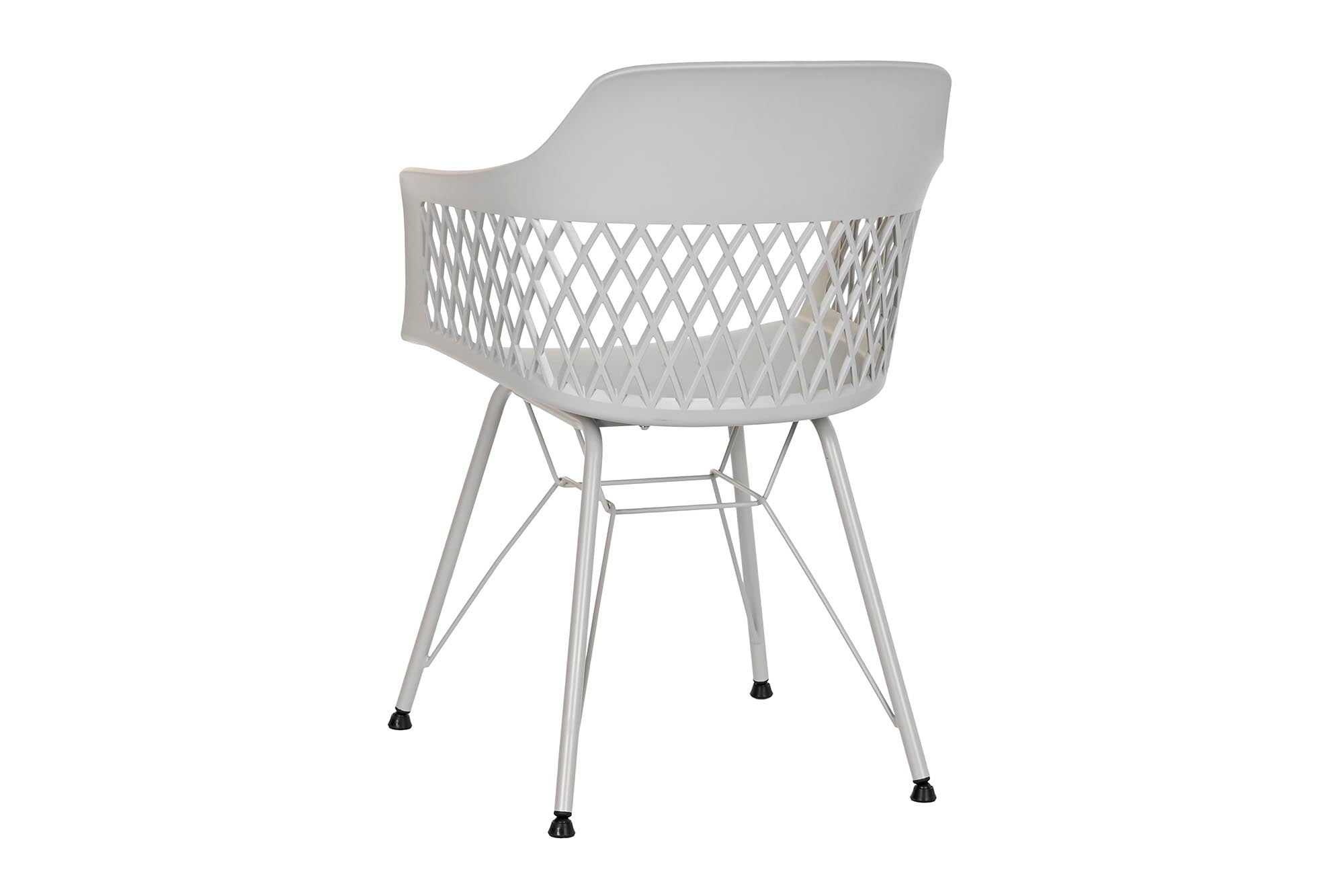 Silla Pp Metal 57X57X80,5 Gris Claro