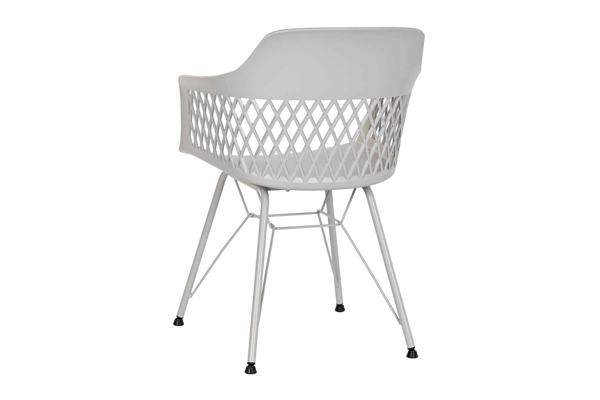 Silla Pp Metal 57X57X80,5 Gris Claro