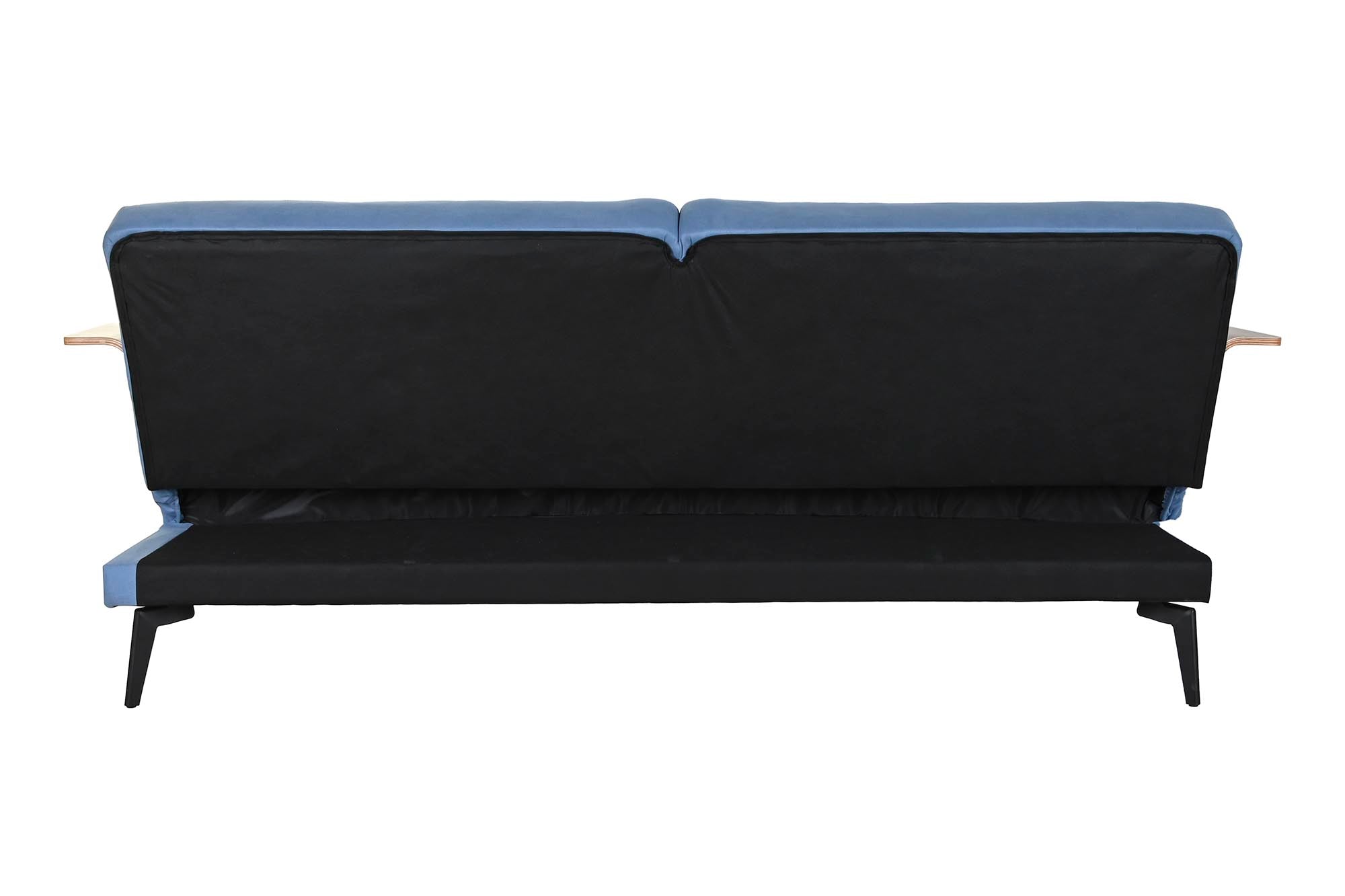 Sofa Cama Eucalipto Metal 203X87X81 Azul