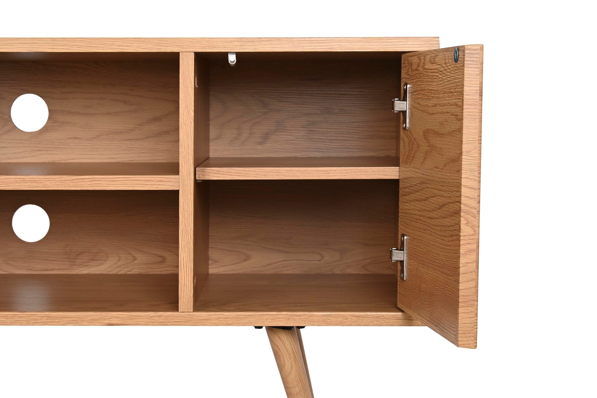 MDF Metal TV Cabinet 120x40x57 Natural