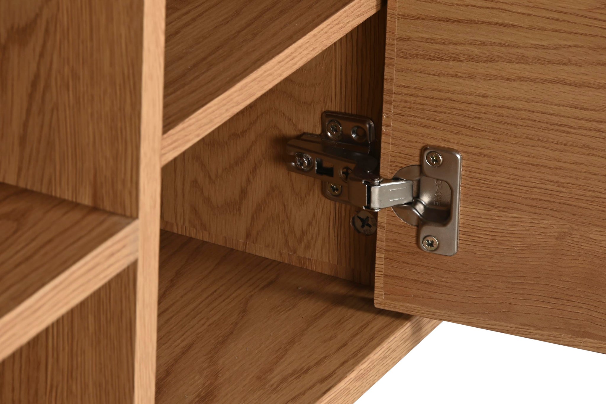 MDF Metal TV Cabinet 120x40x57 Natural