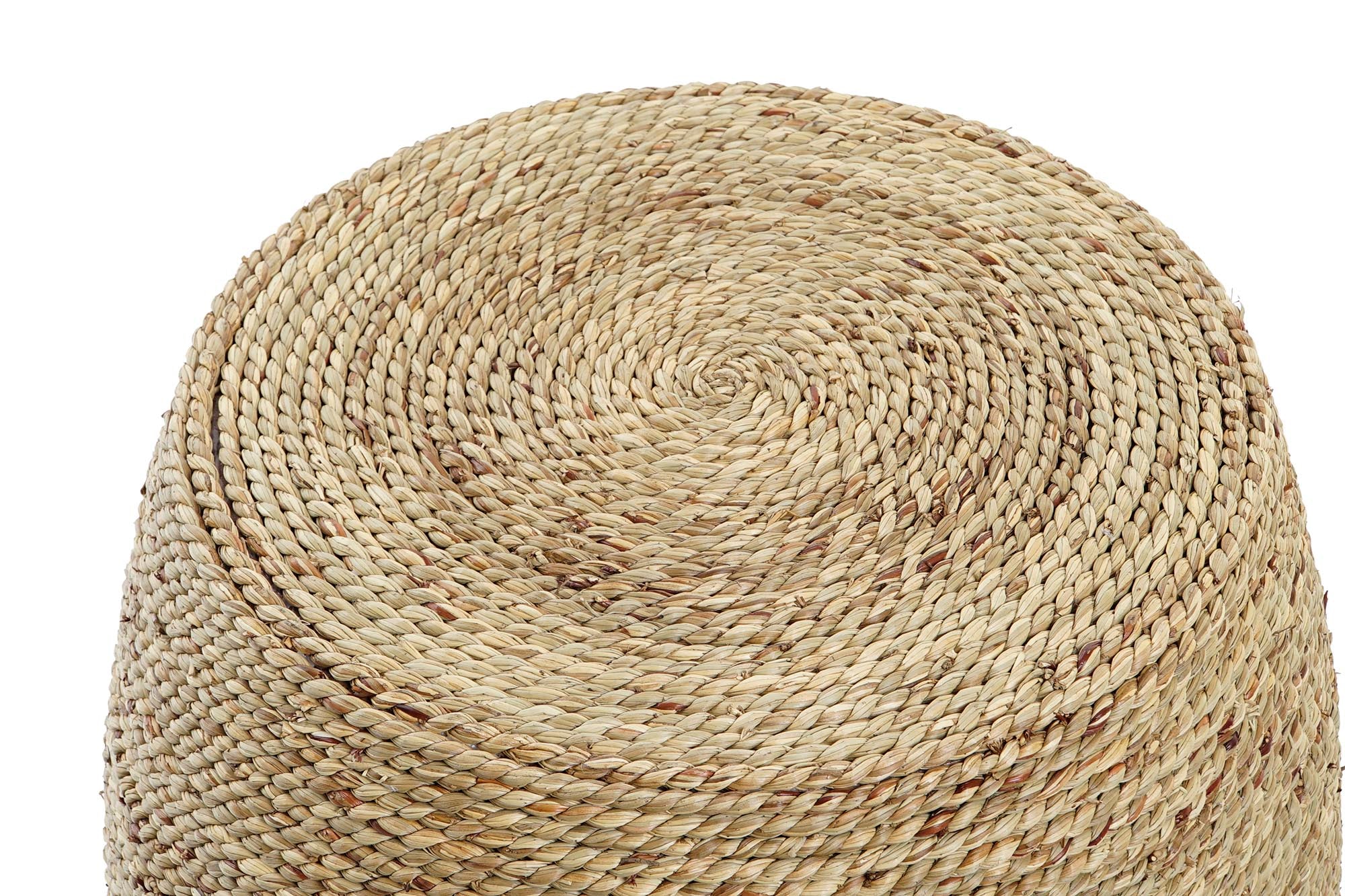 Hemp Rope Footrest 45X45X52 Natural