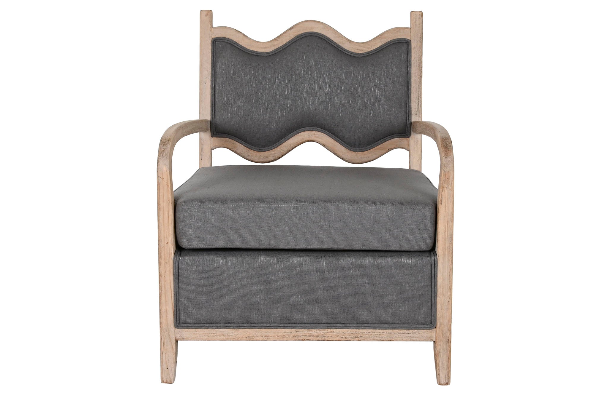 Fir Polyester Armchair 70X70X88 Dark Grey