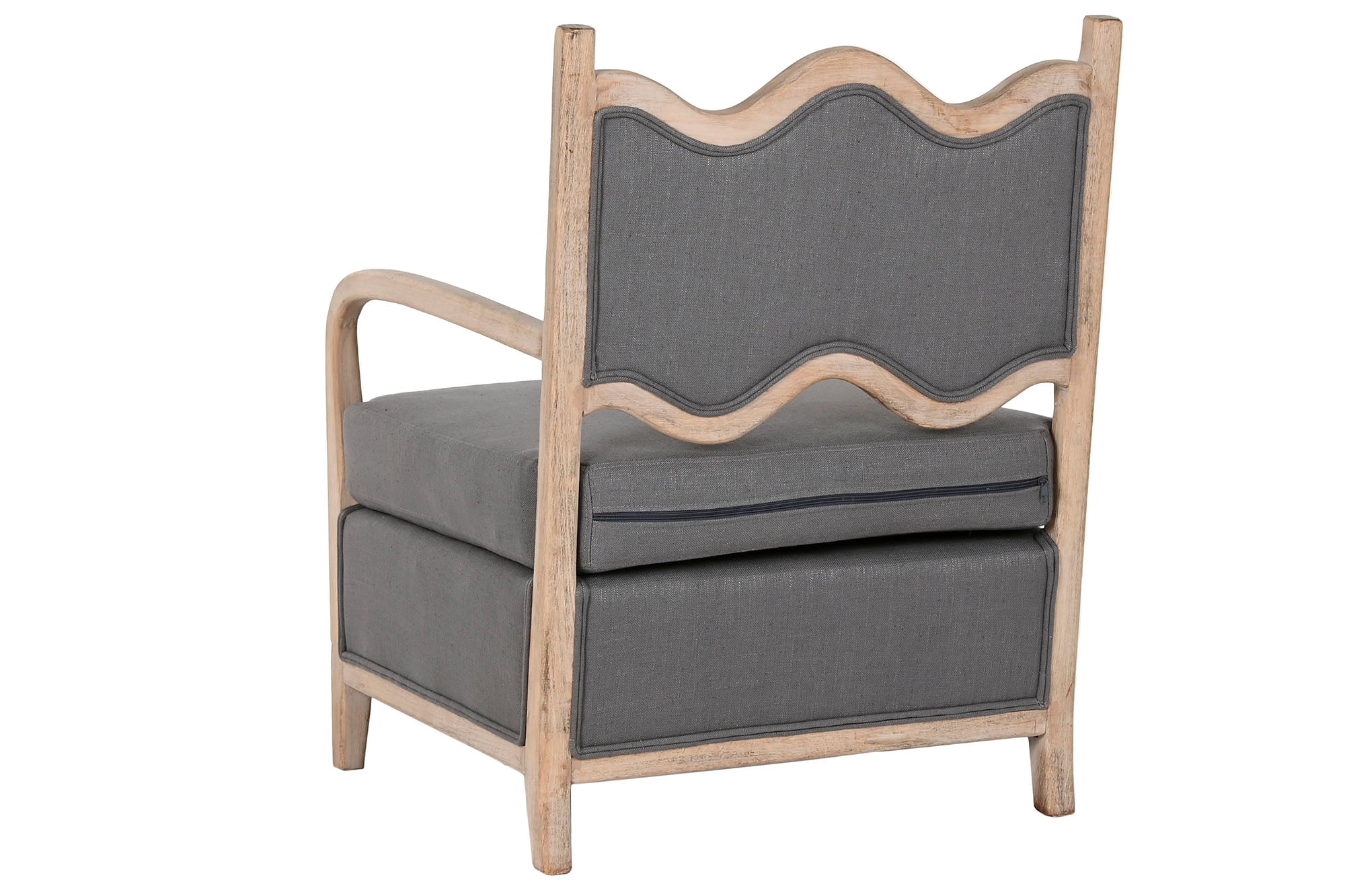 Fir Polyester Armchair 70X70X88 Dark Grey