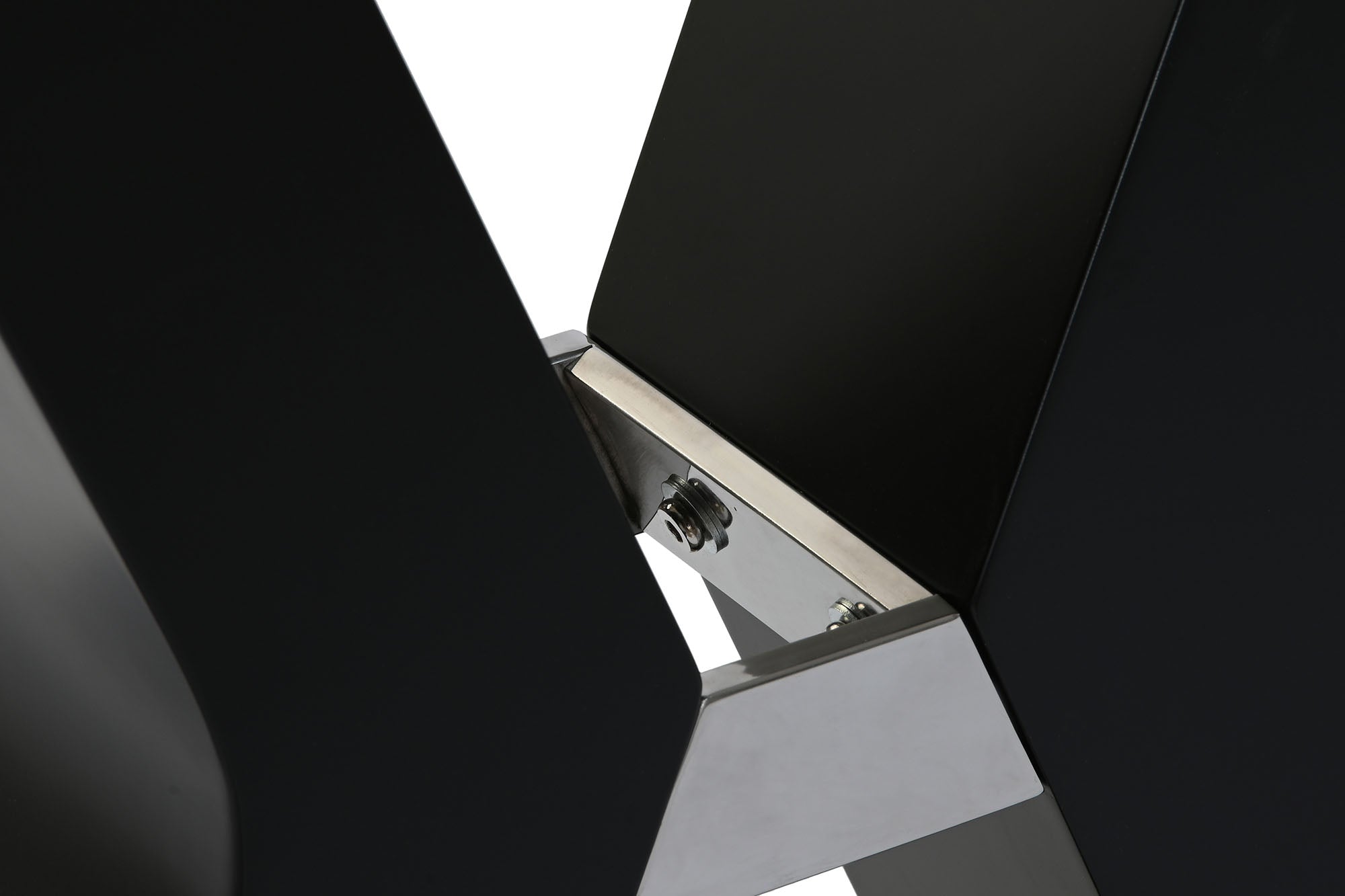 Consola Cristal Templado Mdf 120X40X76 Negro