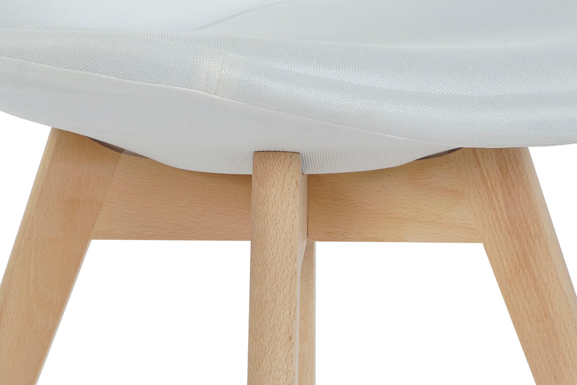 Silla Poliester Haya 48X56X83 Acolchado Blanco