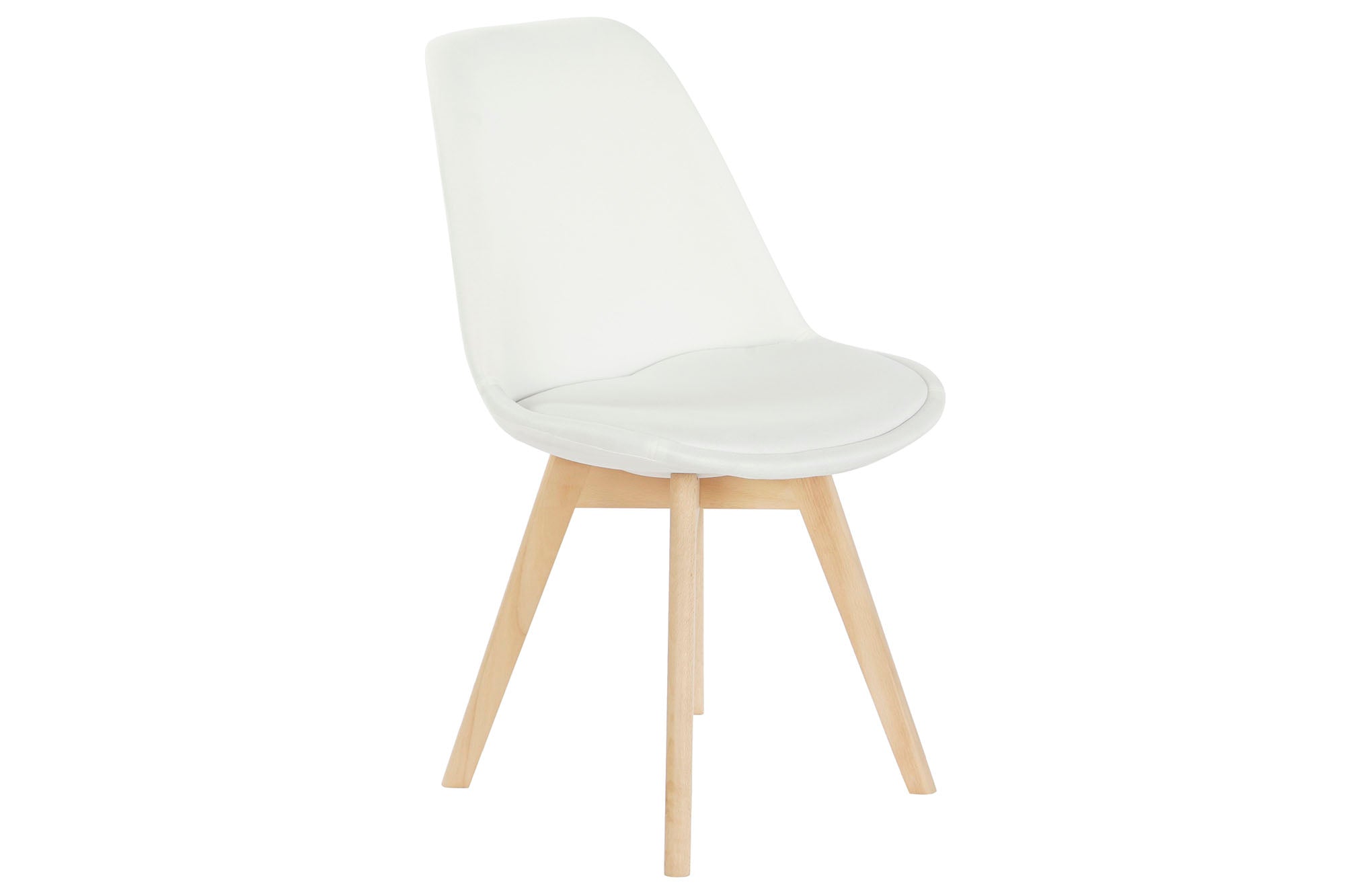Silla Poliester Haya 48X56X83 Acolchado Blanco