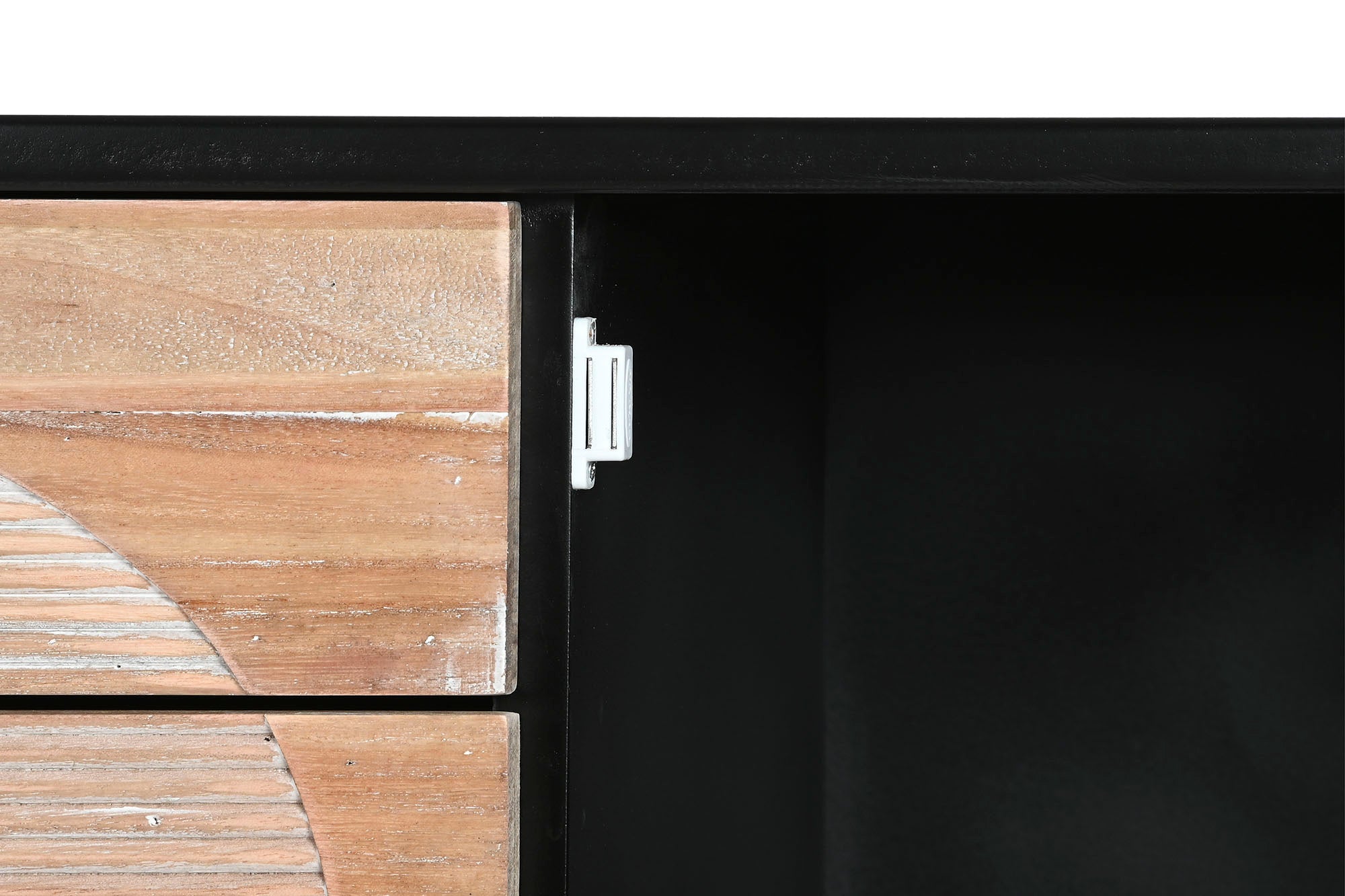 Móvel de TV de madeira 120x50x58 preto