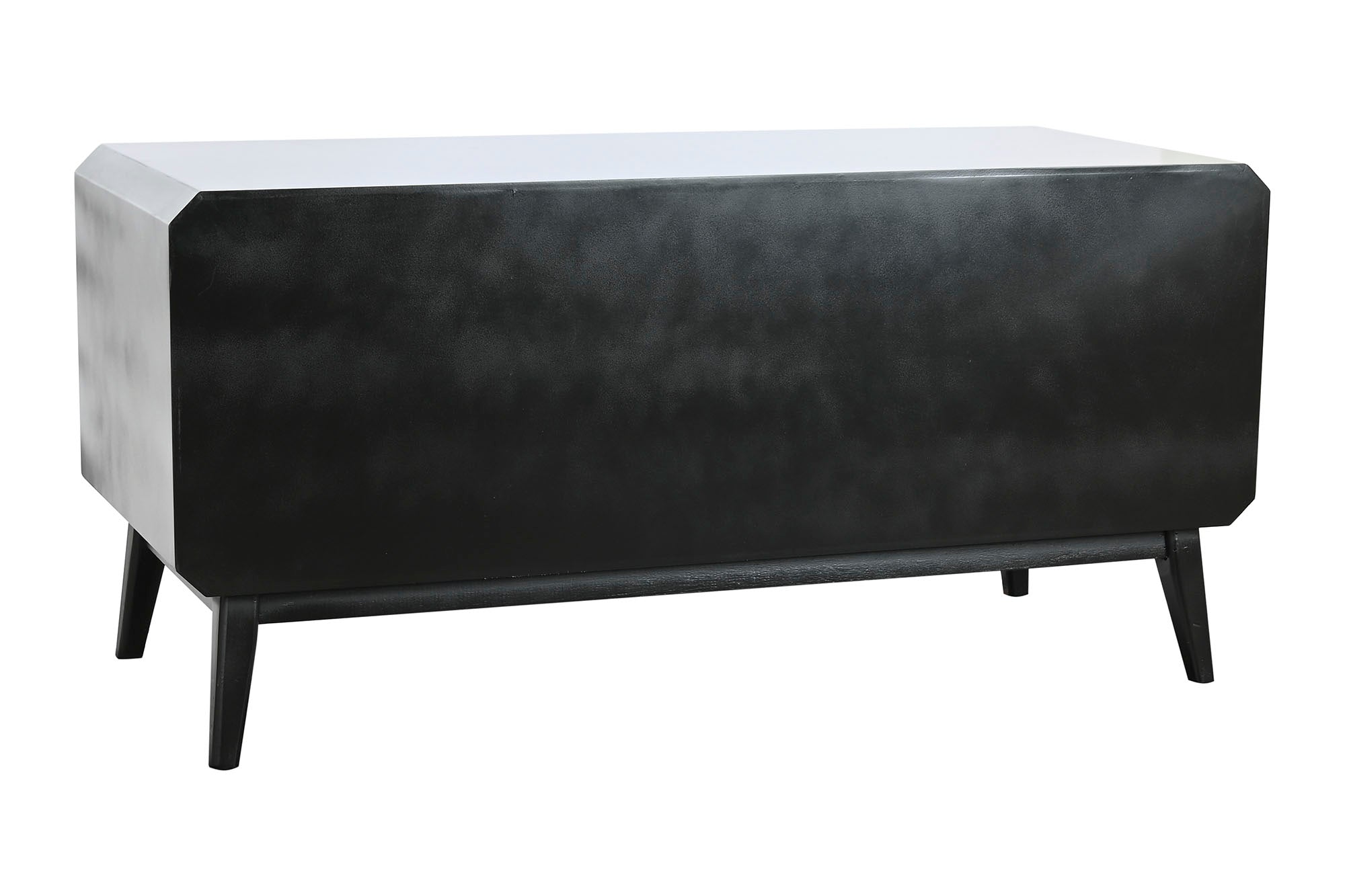 Mueble Tv Madera 120X50X58 Negro