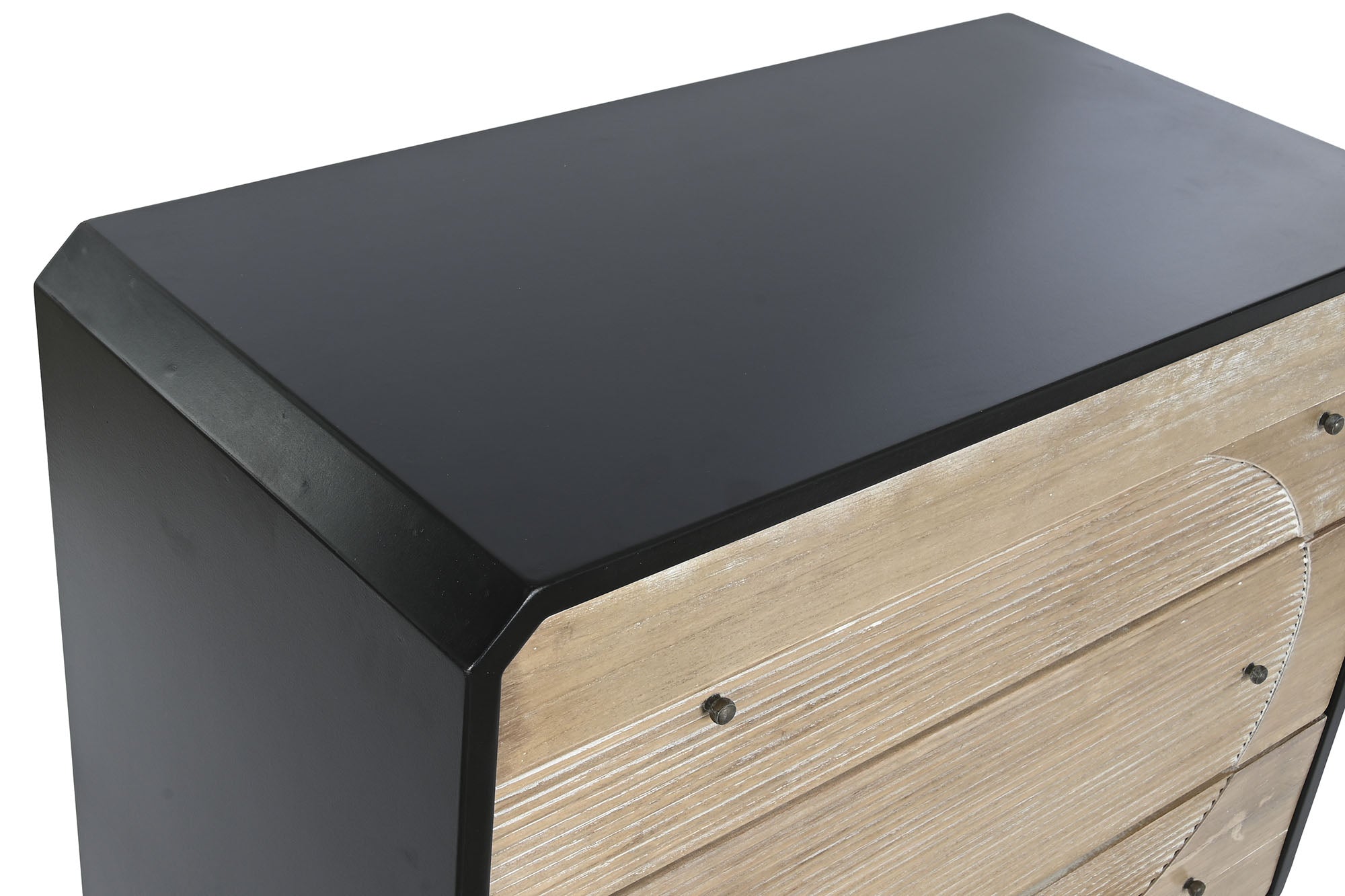 Comoda Madera 80X40X79,5 Negro