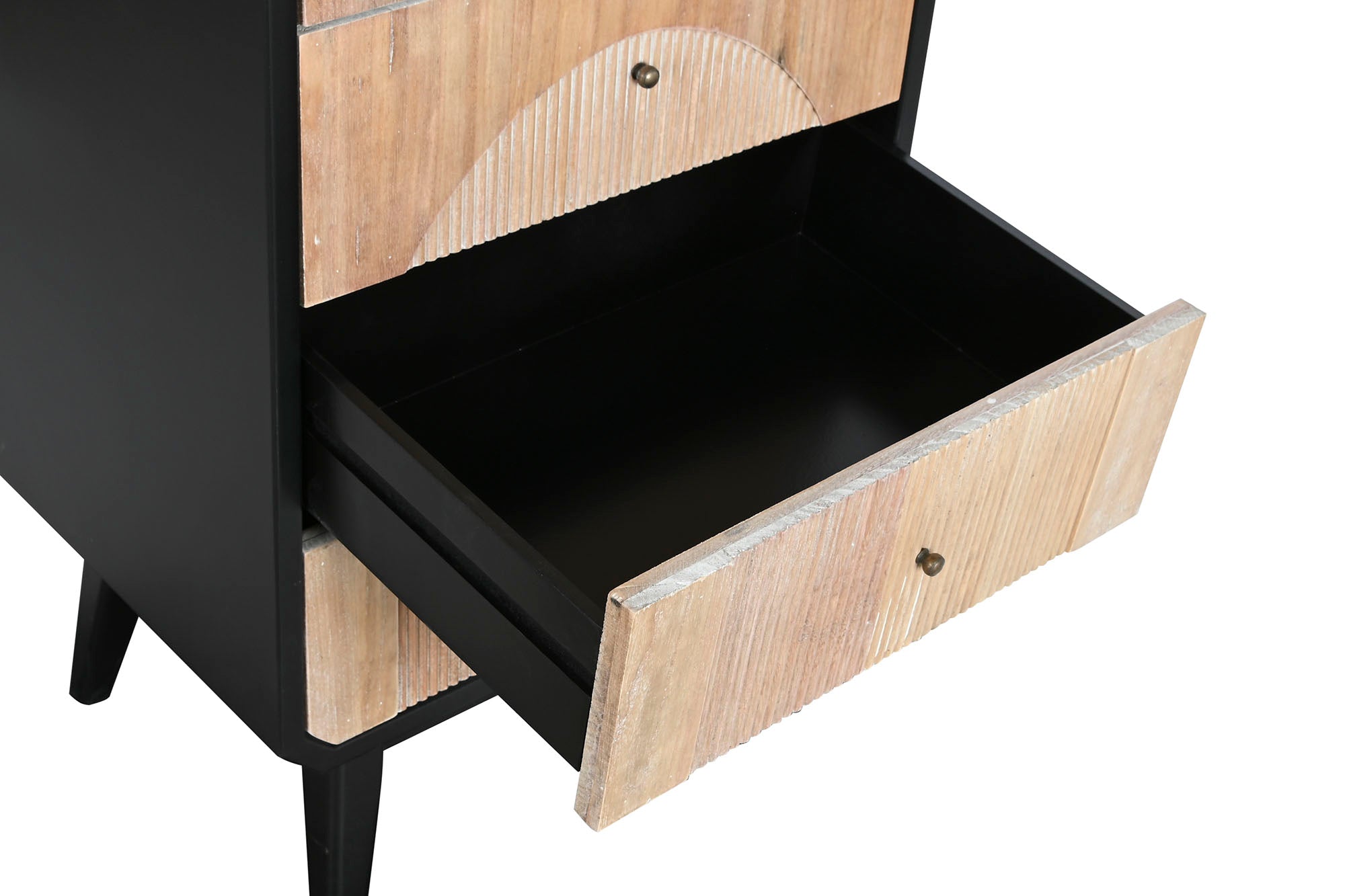 Chifonier Madera 48,3X35X100 Negro