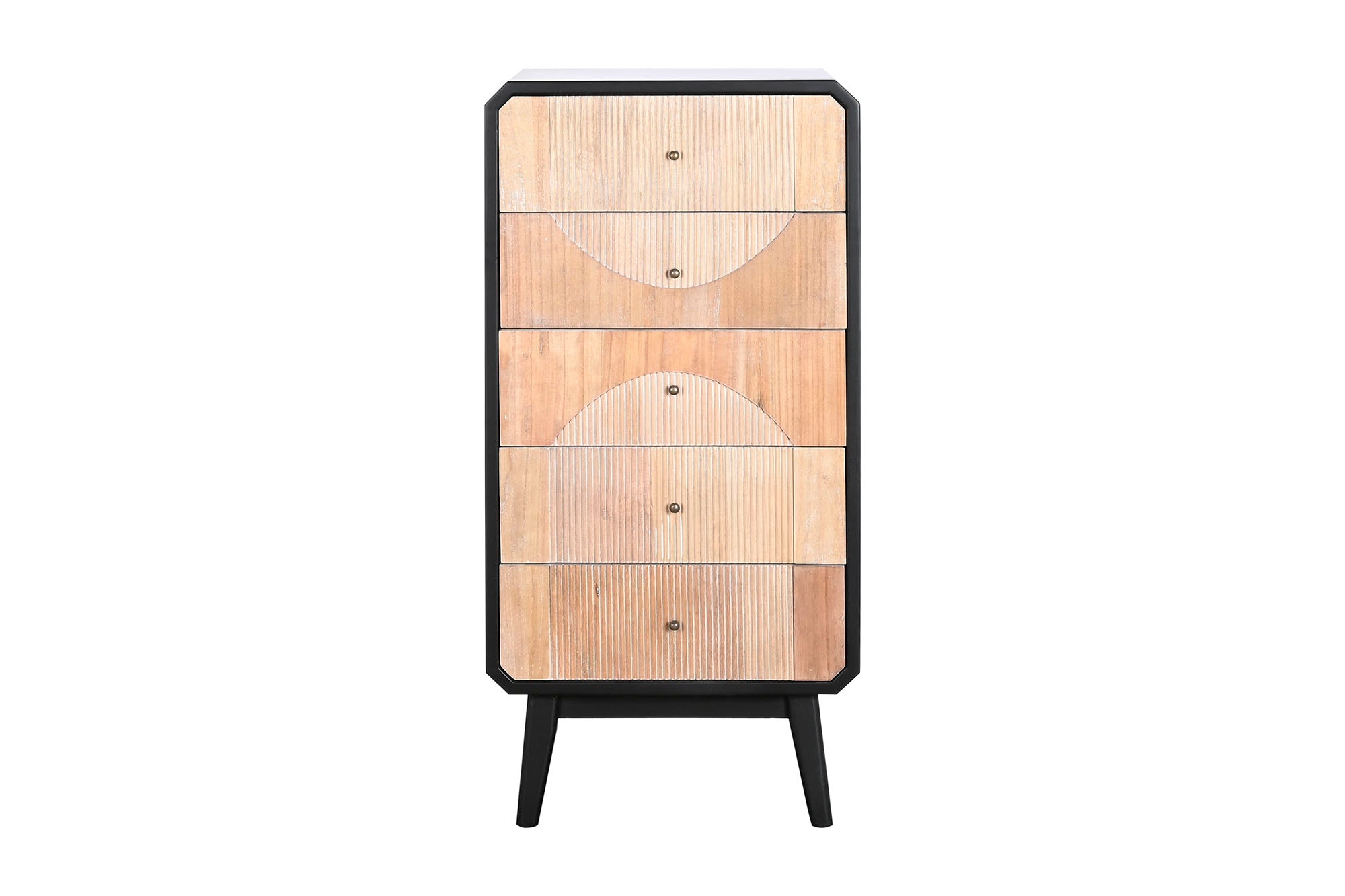 Chifonier Madera 48,3X35X100 Negro