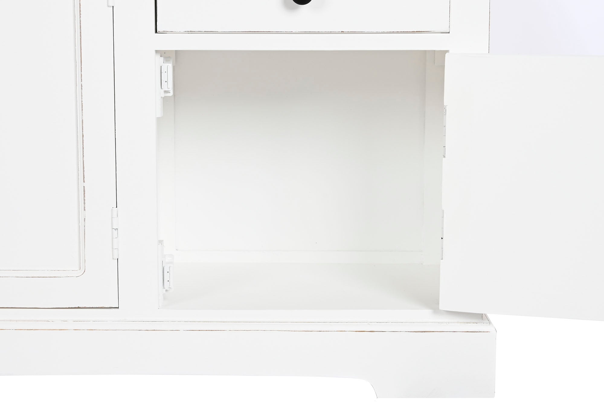 Estanteria Mdf 137X38X234 Escalera Blanco