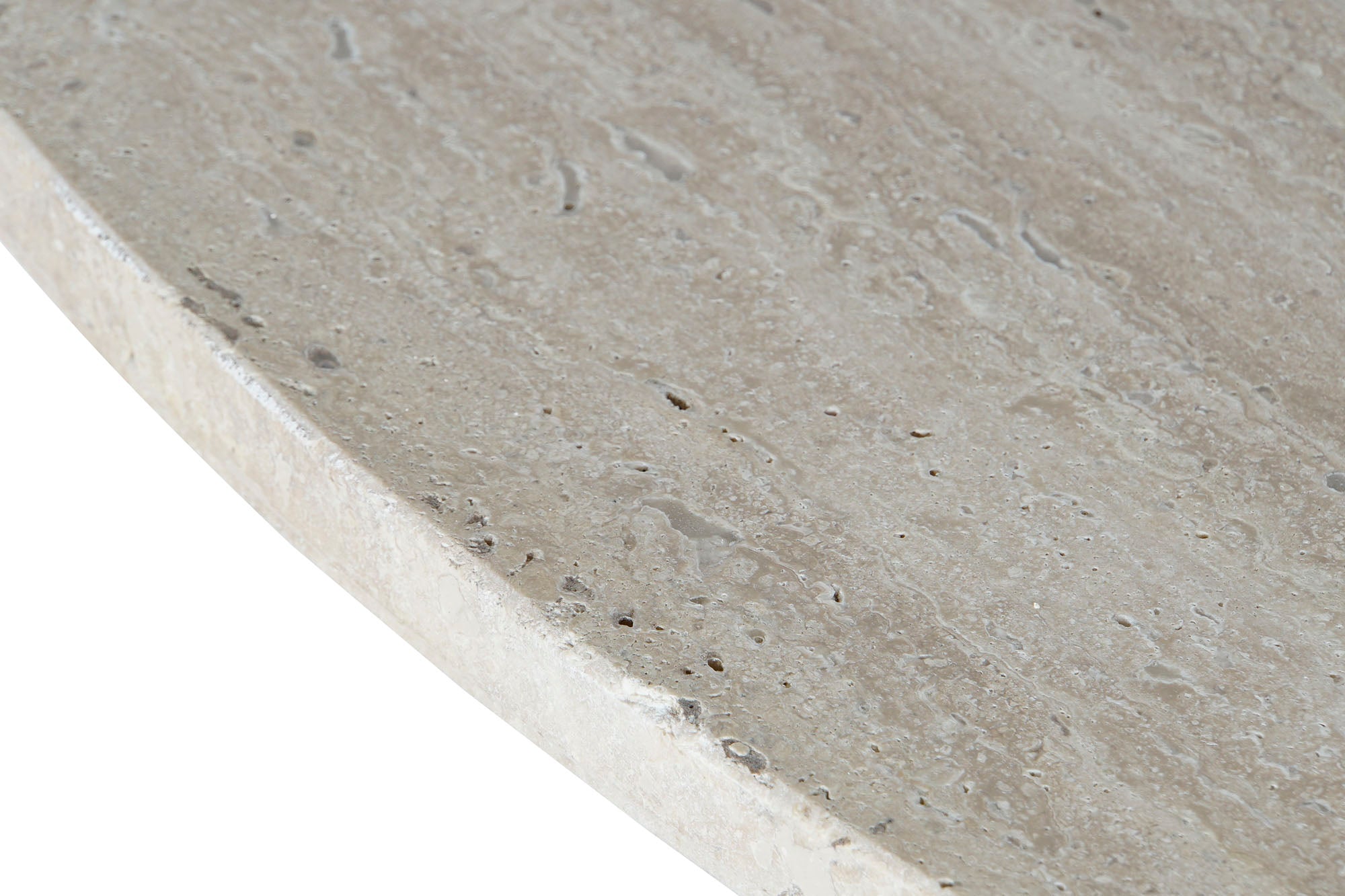 Mesa Comedor Mango Marmol 120X120X78 Beige