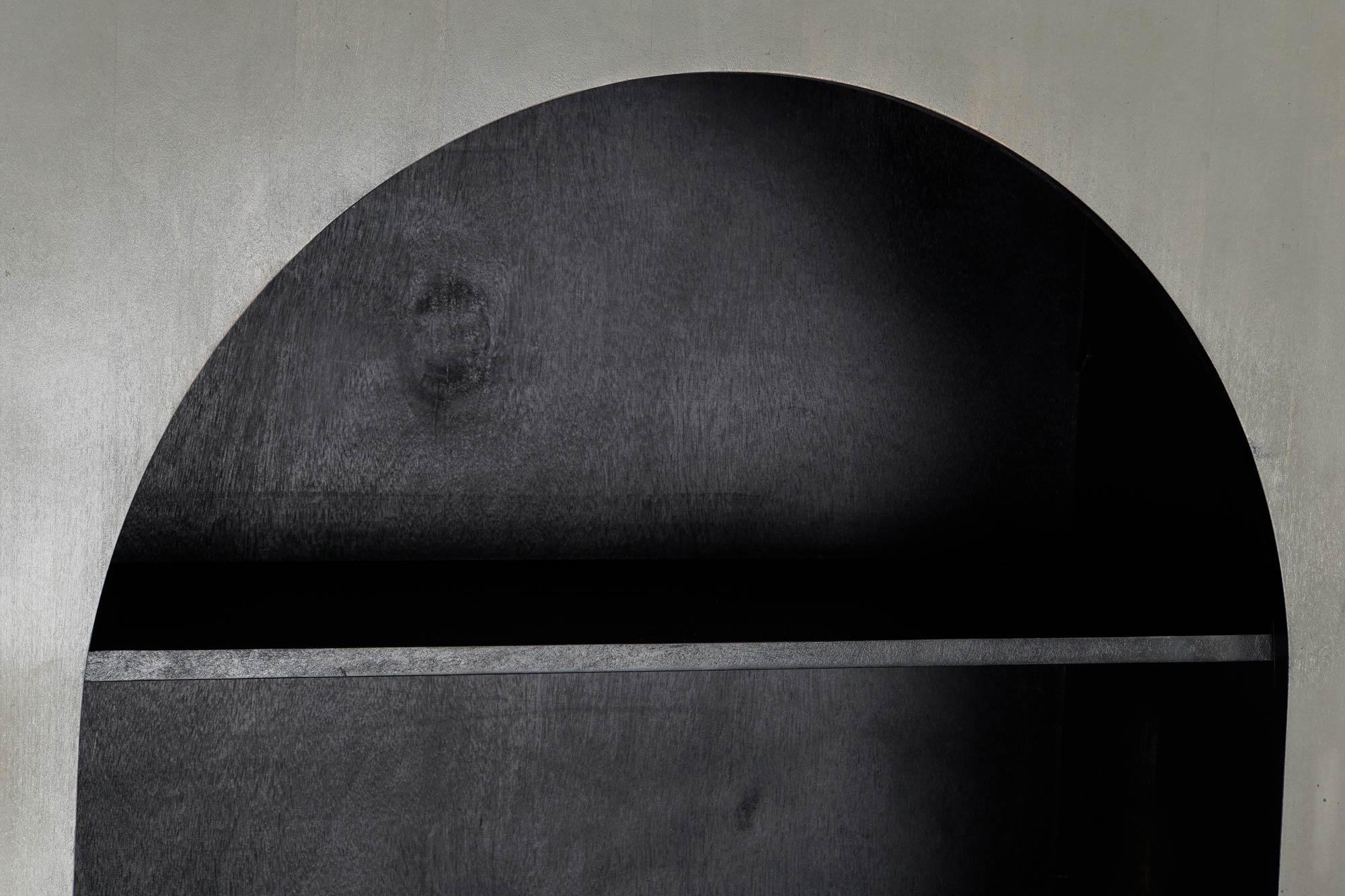 Vitrine de Cristal Jamun 177X40X180 Cinza