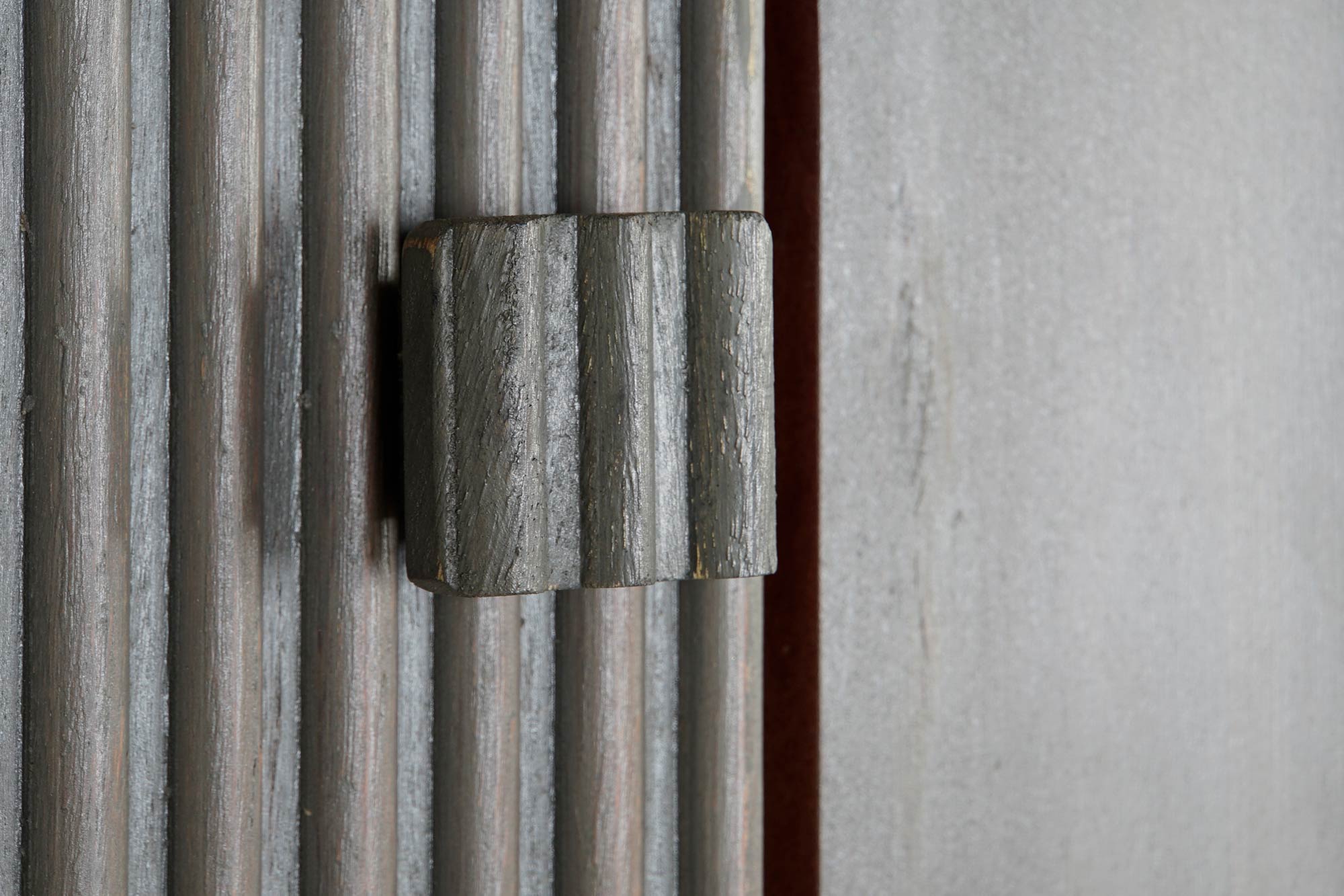 Vitrine de Cristal Jamun 177X40X180 Cinza