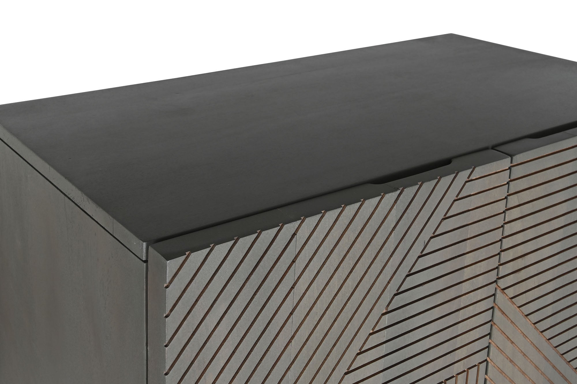 Armario Madera Jamun 70X38X140 Gris Oscuro