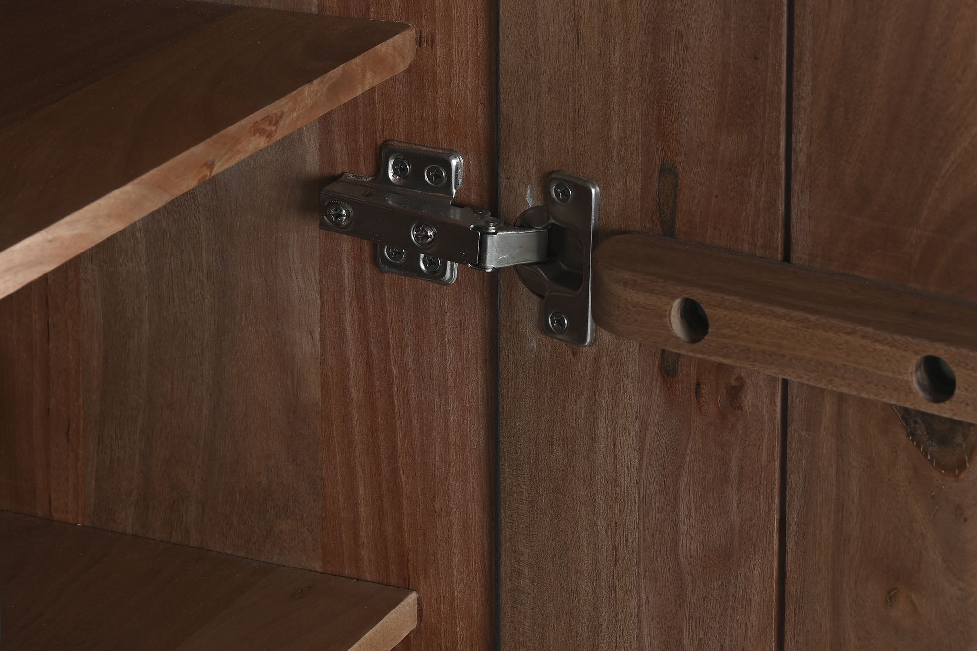Armario Madera Jamun 70X38X140 Gris Oscuro