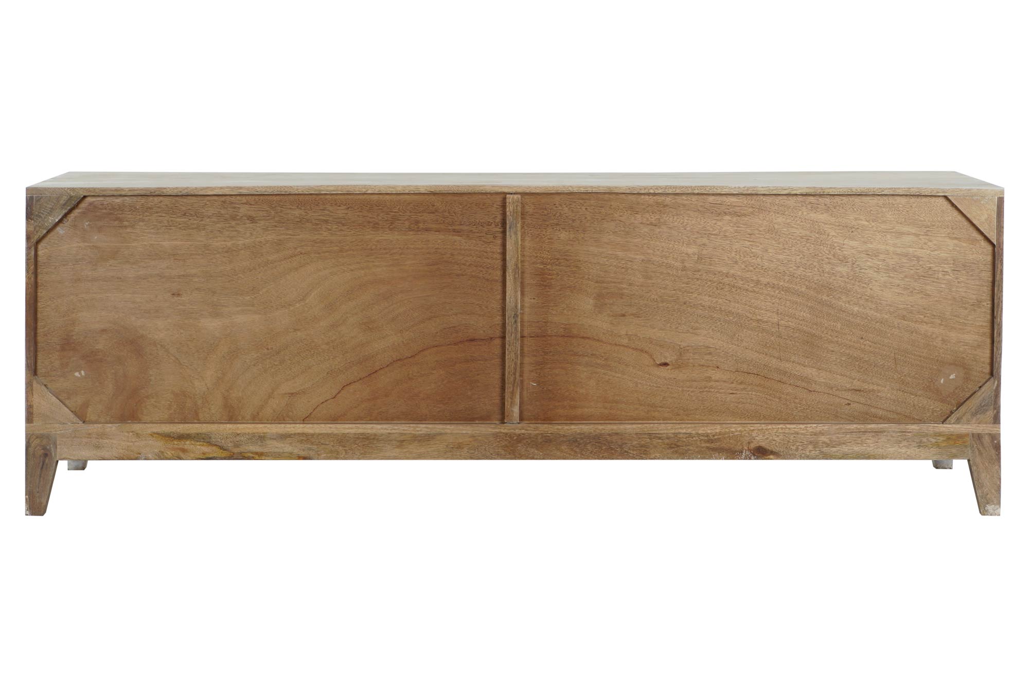Móvel de TV de metal Mango 175x40x60 bege losango