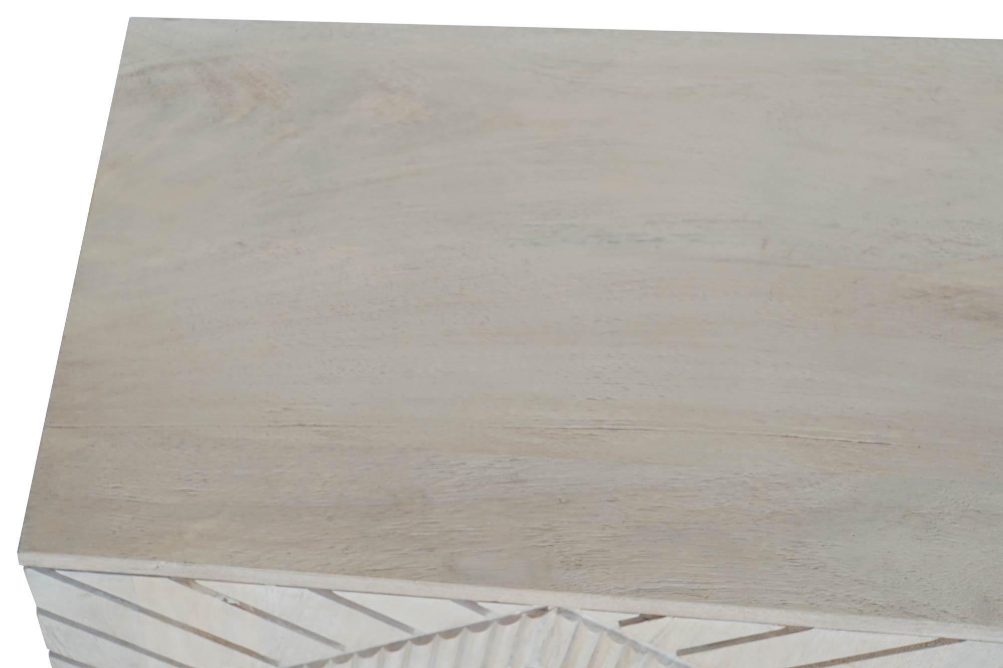 Móvel de TV de metal Mango 175x40x60 bege losango