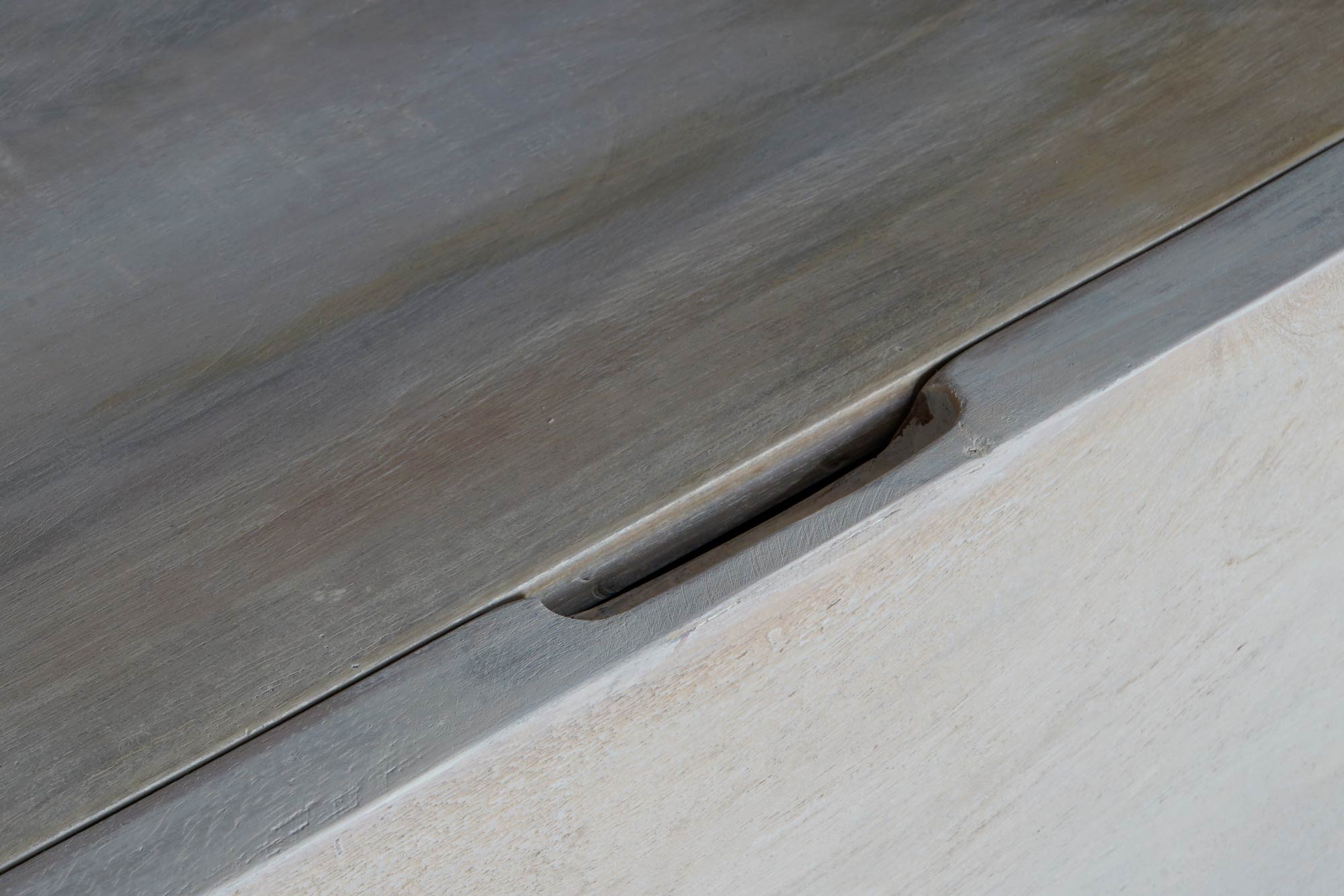 Móvel de TV de metal Mango 175x40x60 bege losango