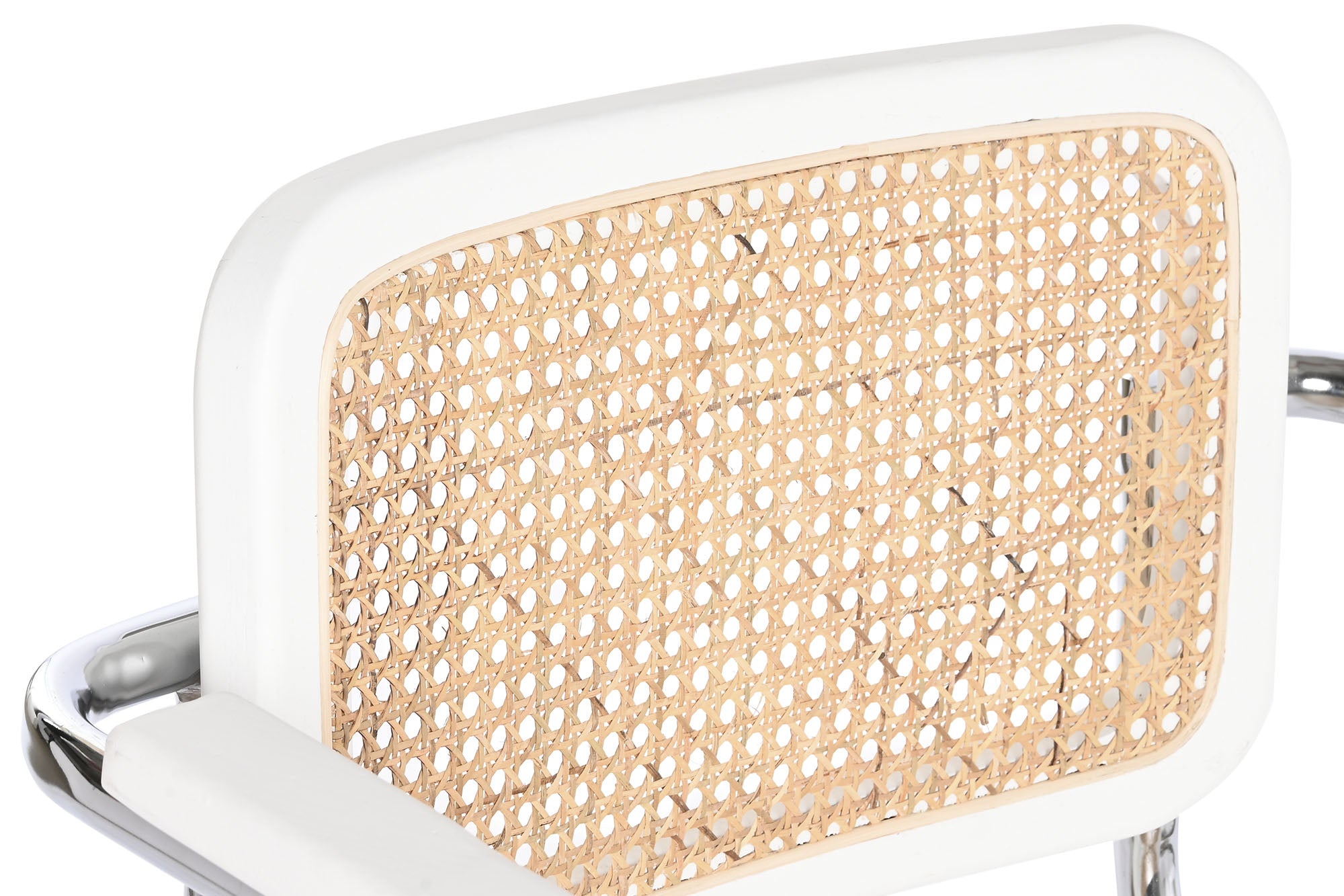 Elm Rattan Chair 65.5x62x79 White