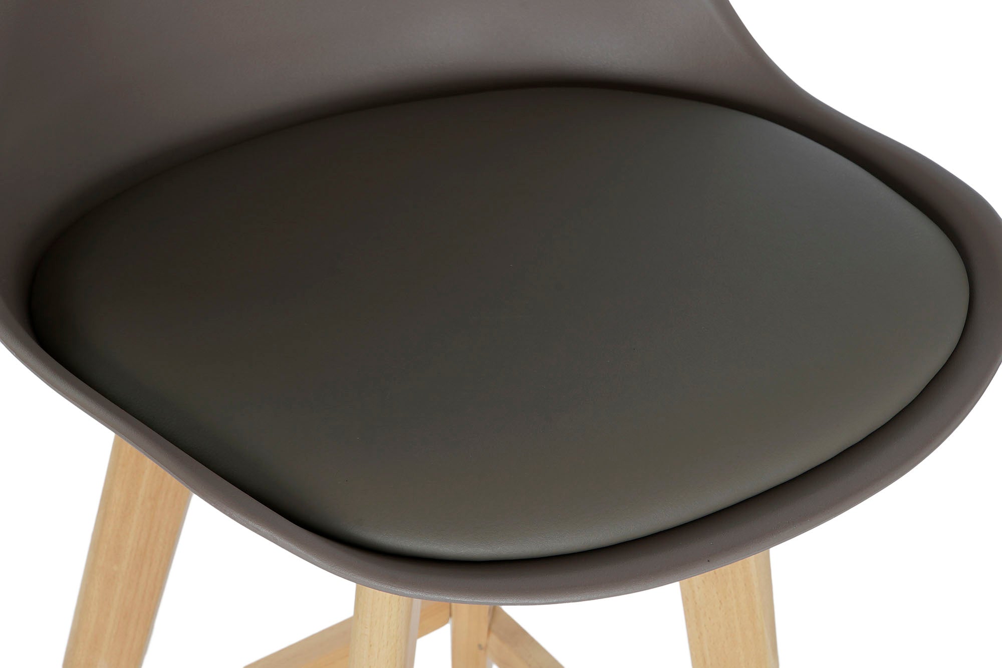 Beech Pu Stool 48.5X55X109 Grey