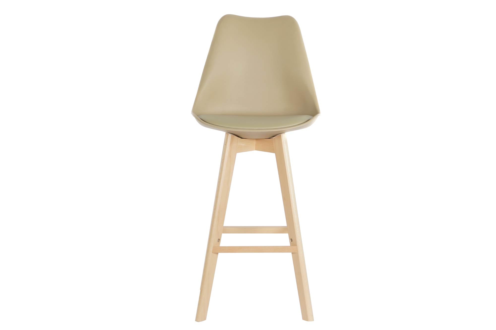 Taburete Haya Pu 48,5X55X109 Beige