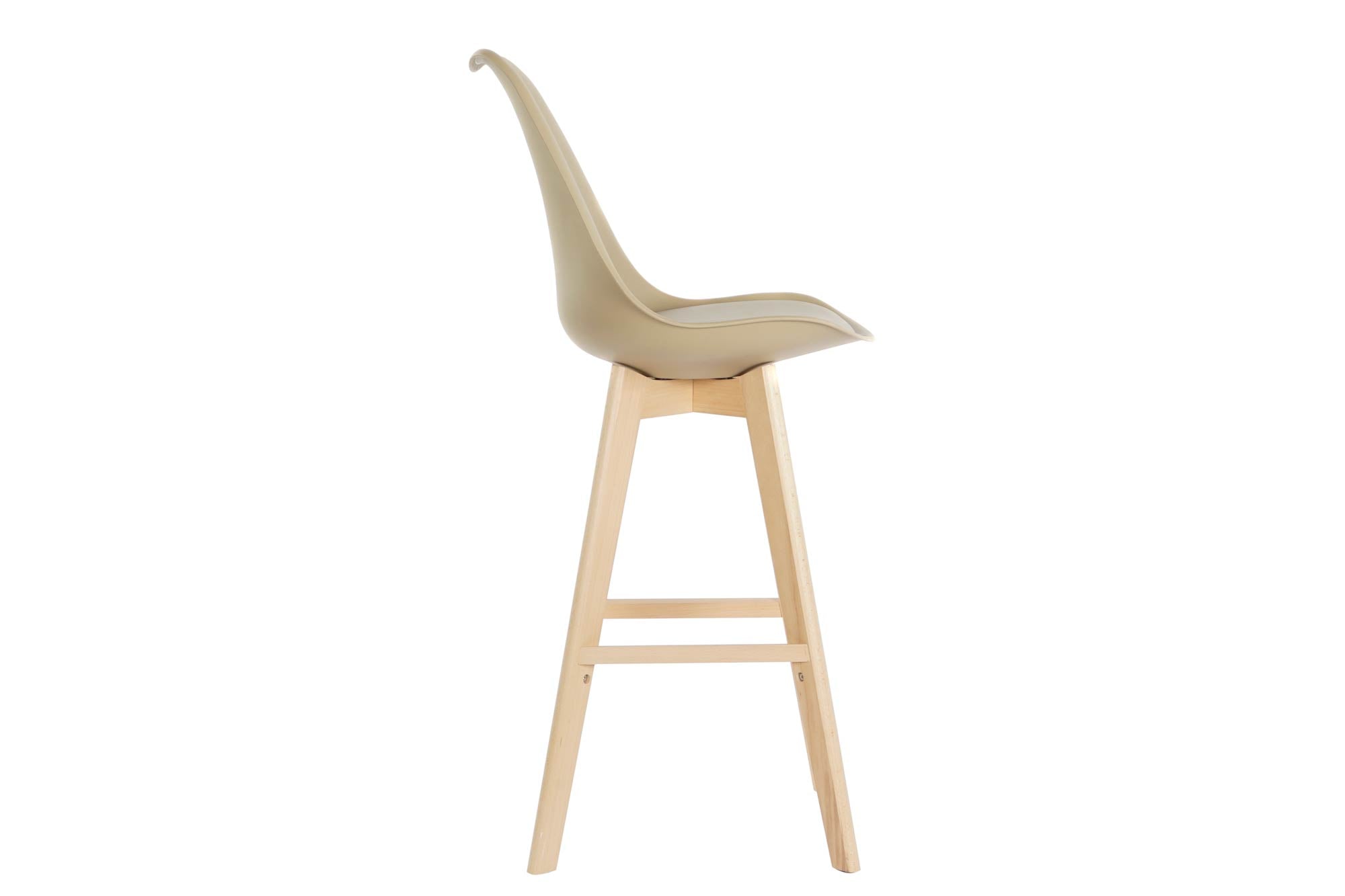 Beech Pu Stool 48.5X55X109 Beige
