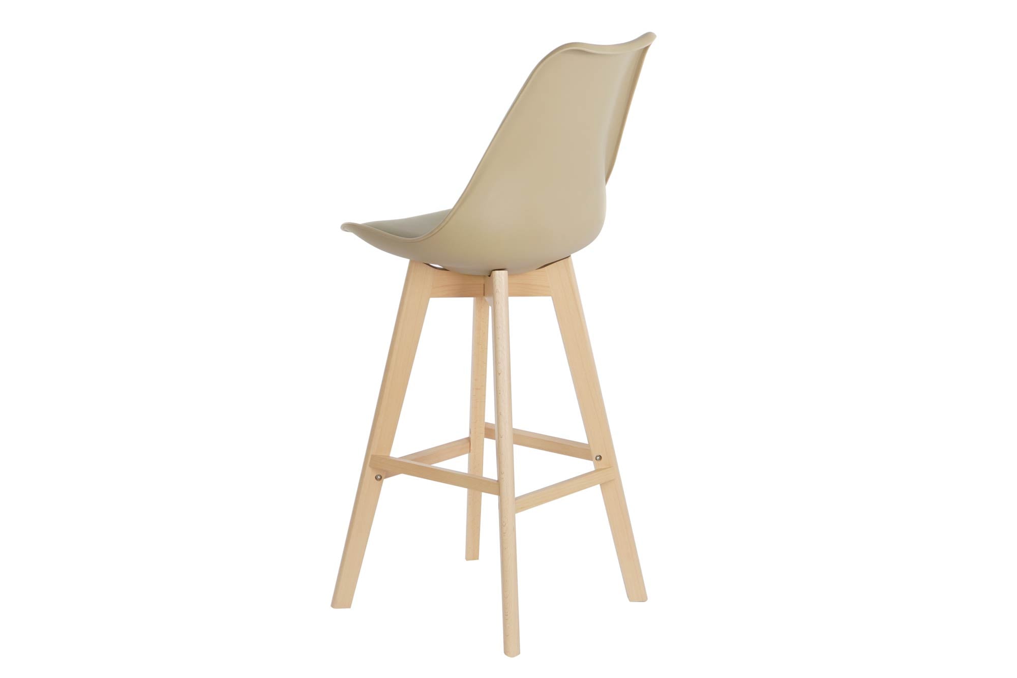 Taburete Haya Pu 48,5X55X109 Beige