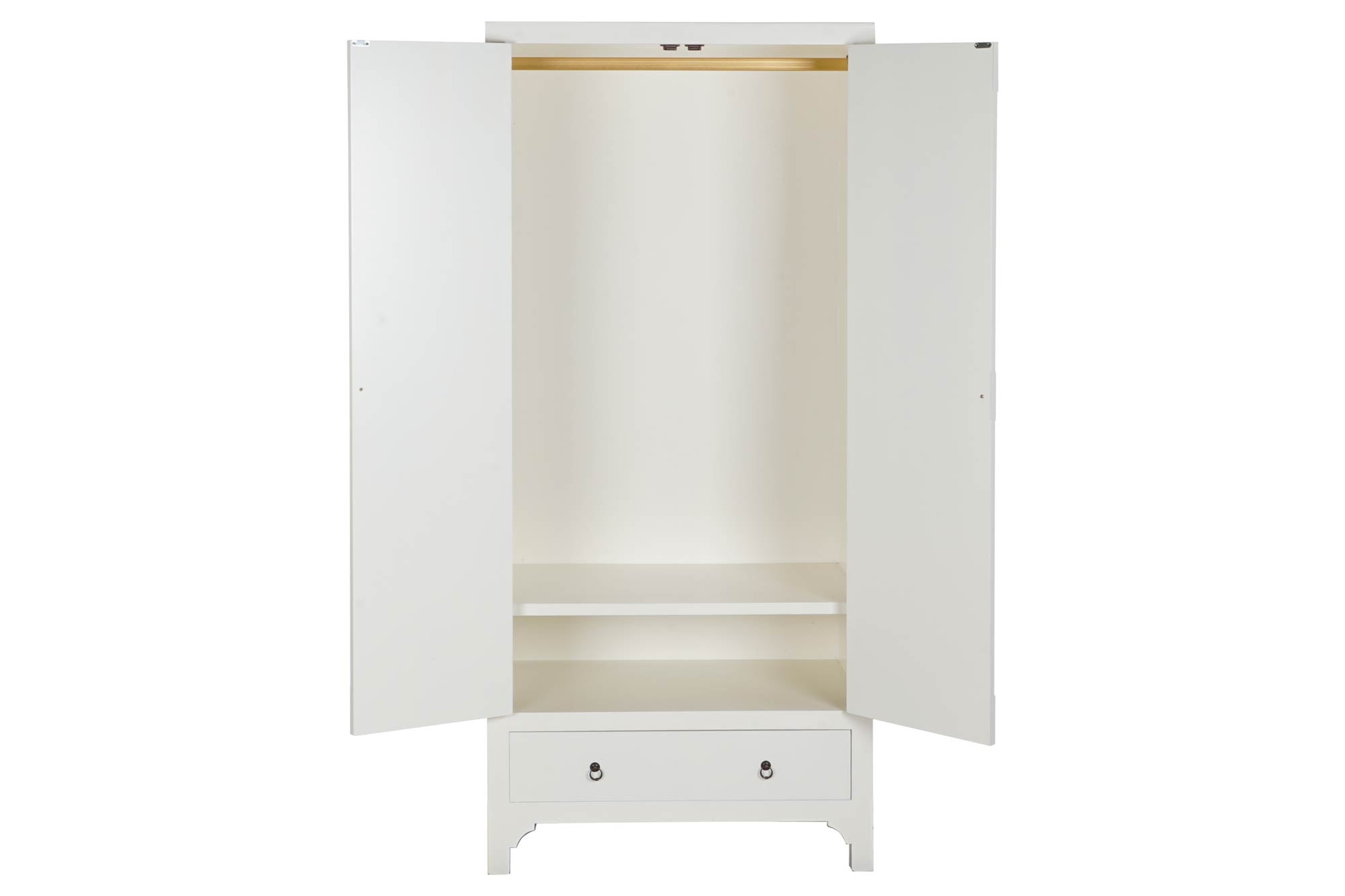 Guarda-roupa Fir MDF 85,5X50,5X186,2 Branco