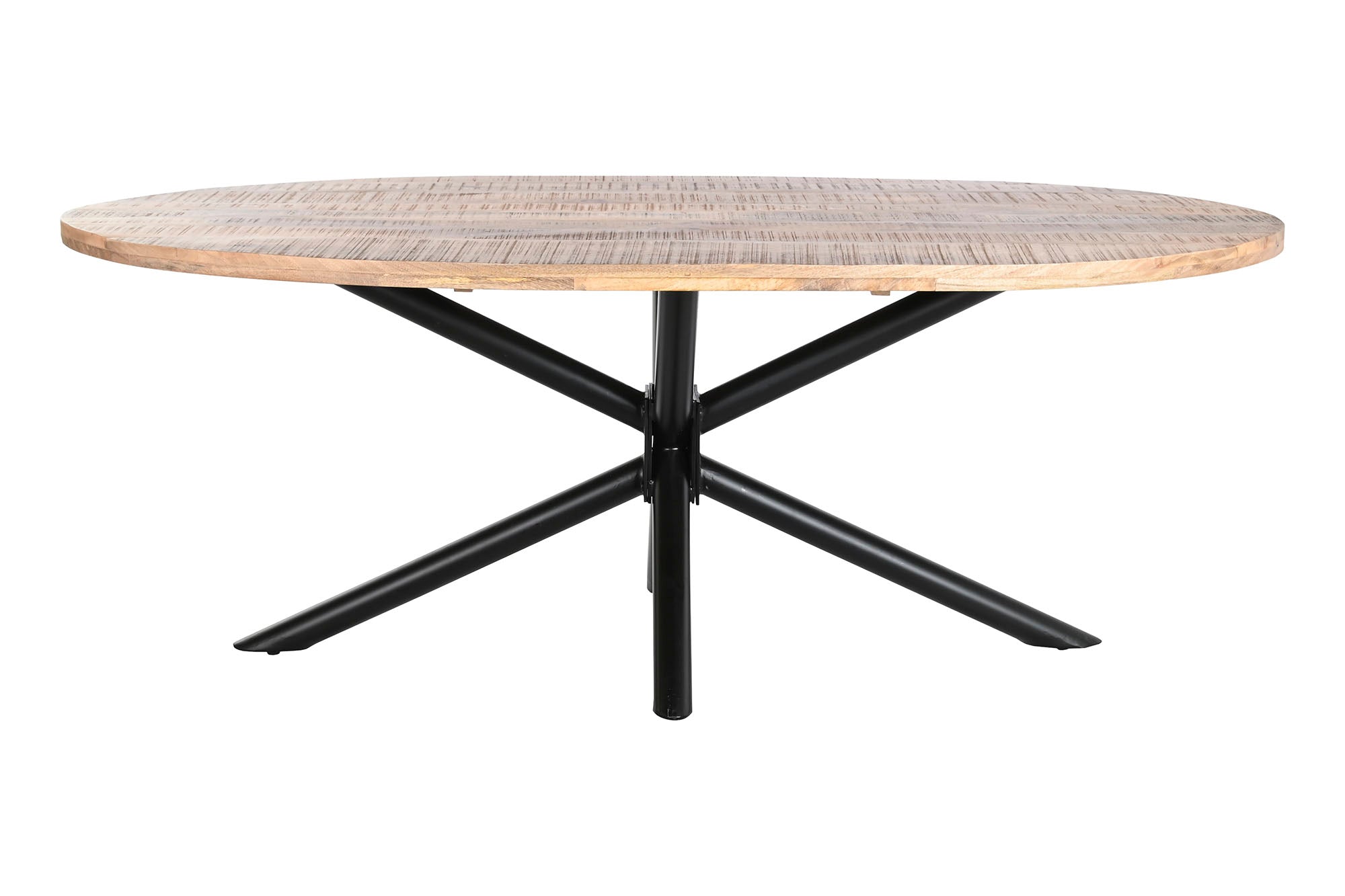 Mesa Comedor Metal Mango 200X100X76 28,80 Natural