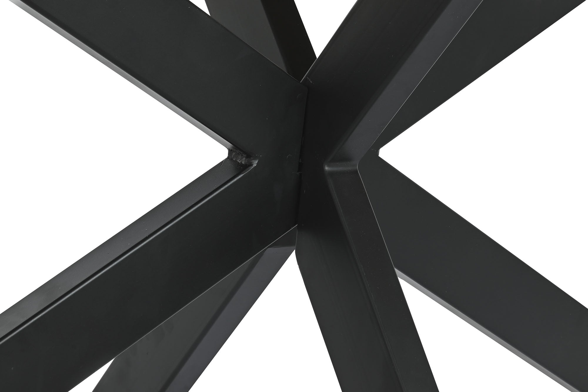 Mesa Comedor Metal Mango 200X100X76 Natural