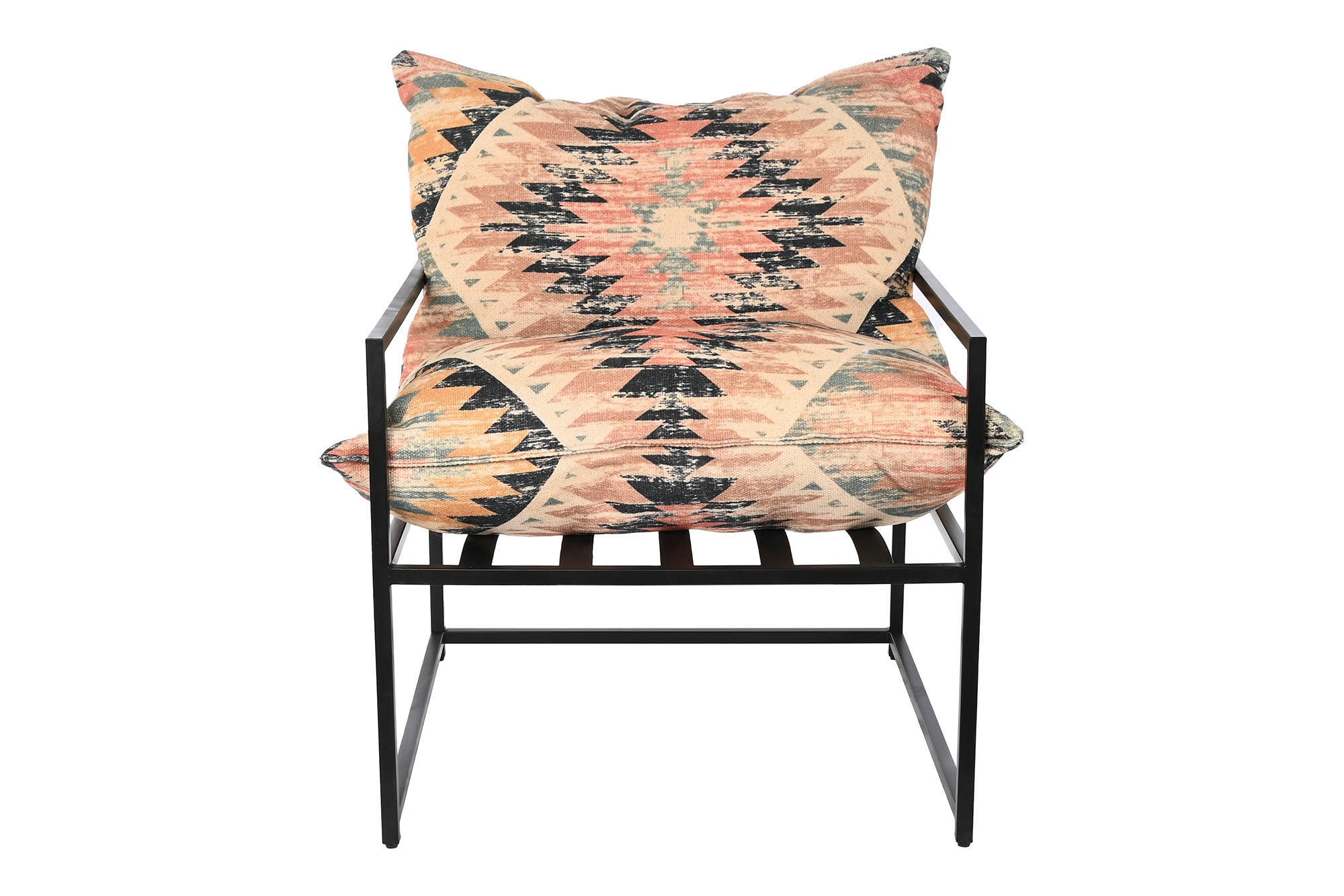 Kilim Metal Armchair 70X75X85 Multicolor