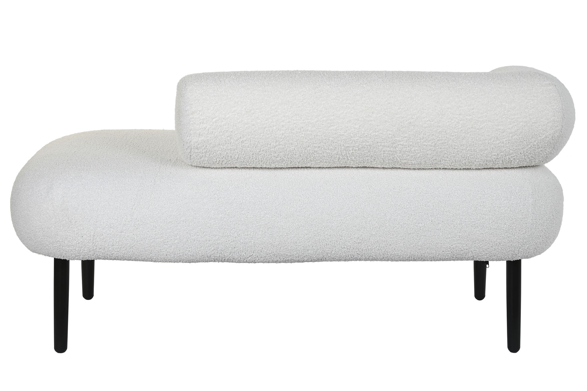 Sofa Poliester Metal 127,5X73,5X64 Blanco