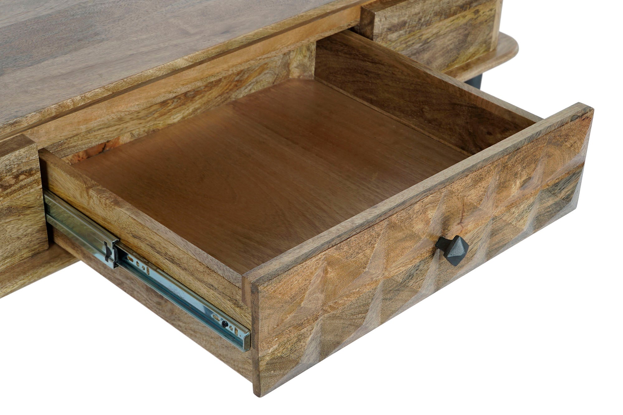 Mesa de Centro de Metal Mango 116X60X46 Natural