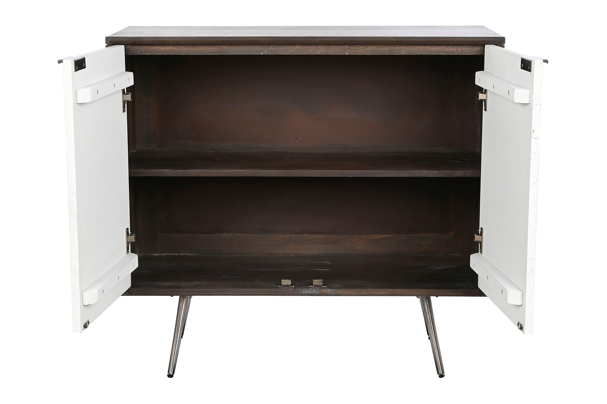 Aparador de metal Mango 90X43X82 Branco